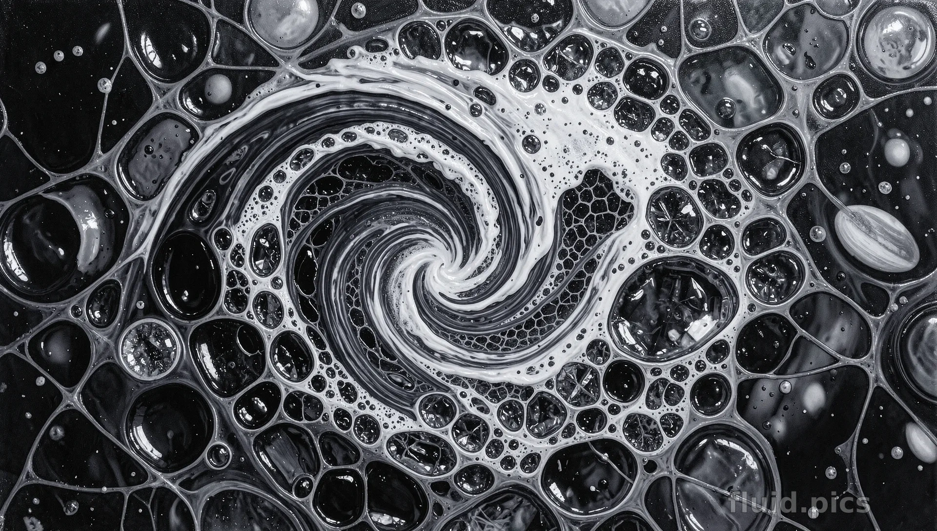 Фрактальная работа Fluid Studio с L-system ветвлением
