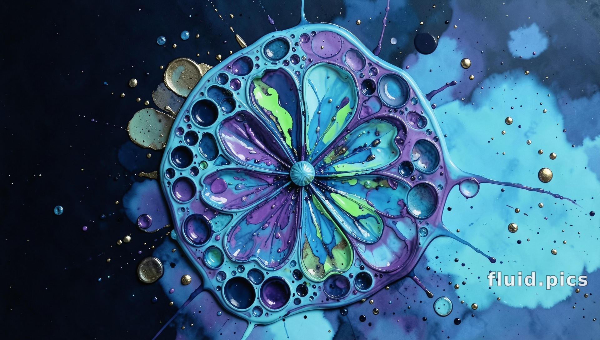 Breathing Flower — Гибридное искусство