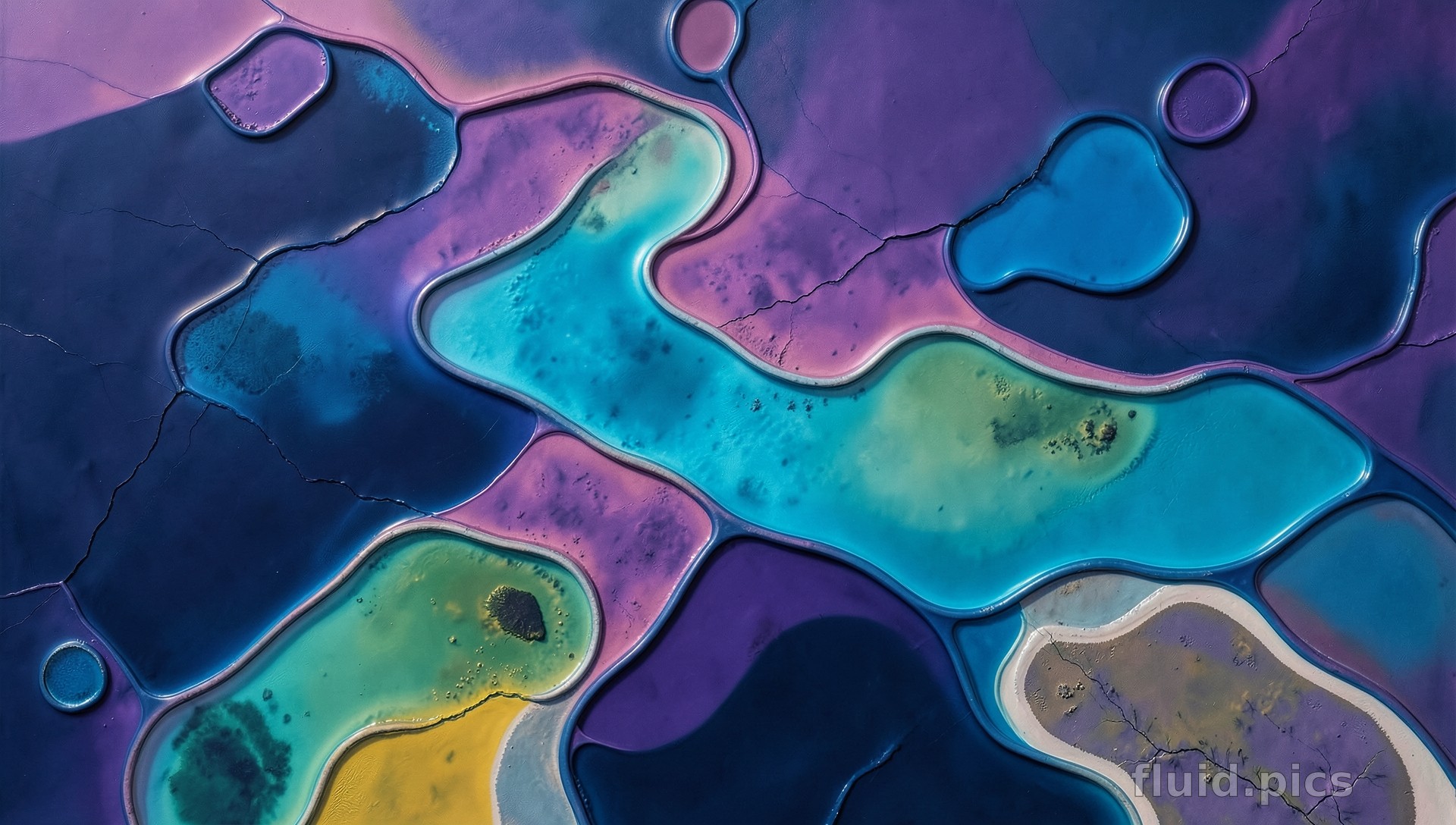 Garden of Salt Dreams — Psychedelic Abstract