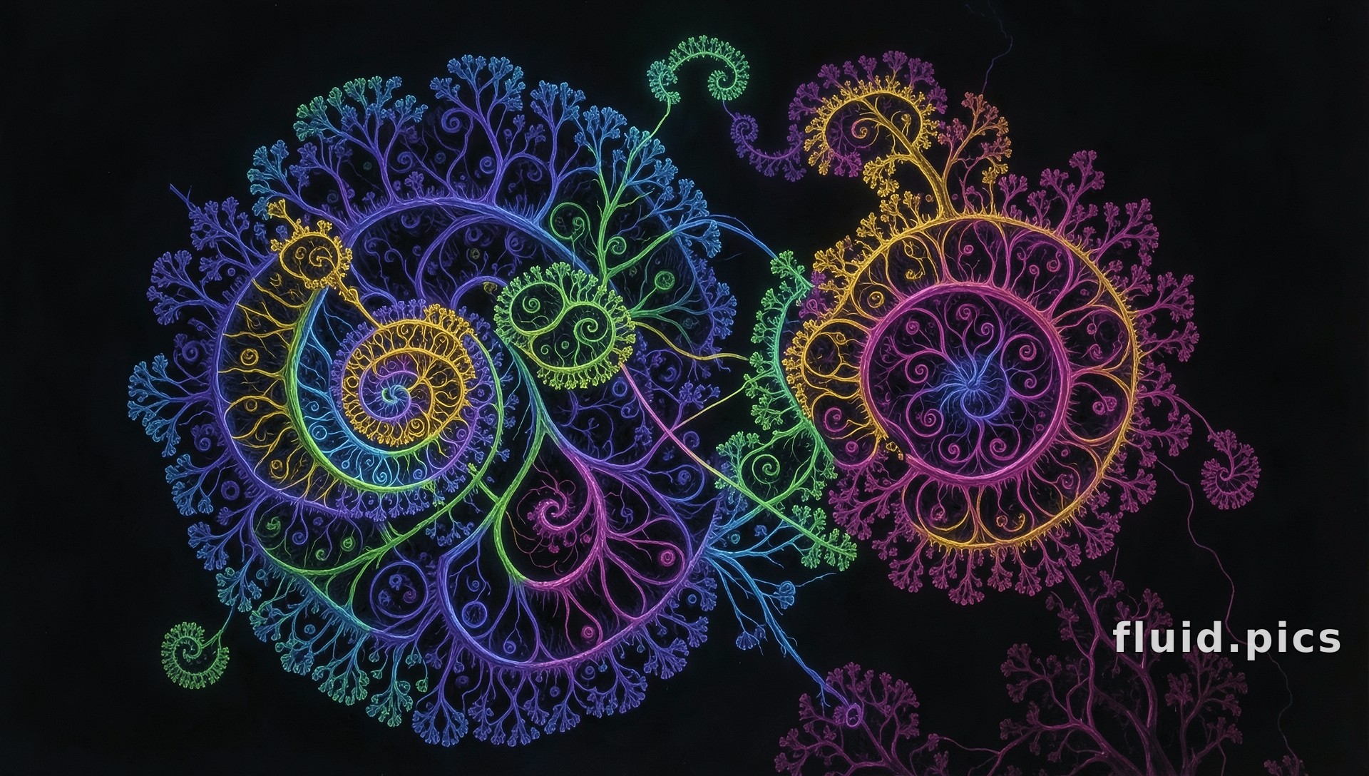 Spiral Shells — Fractal Art