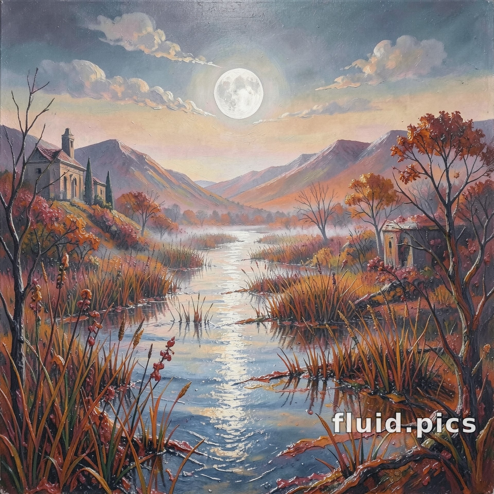 Valley of Lunar Mist — Гибридное искусство
