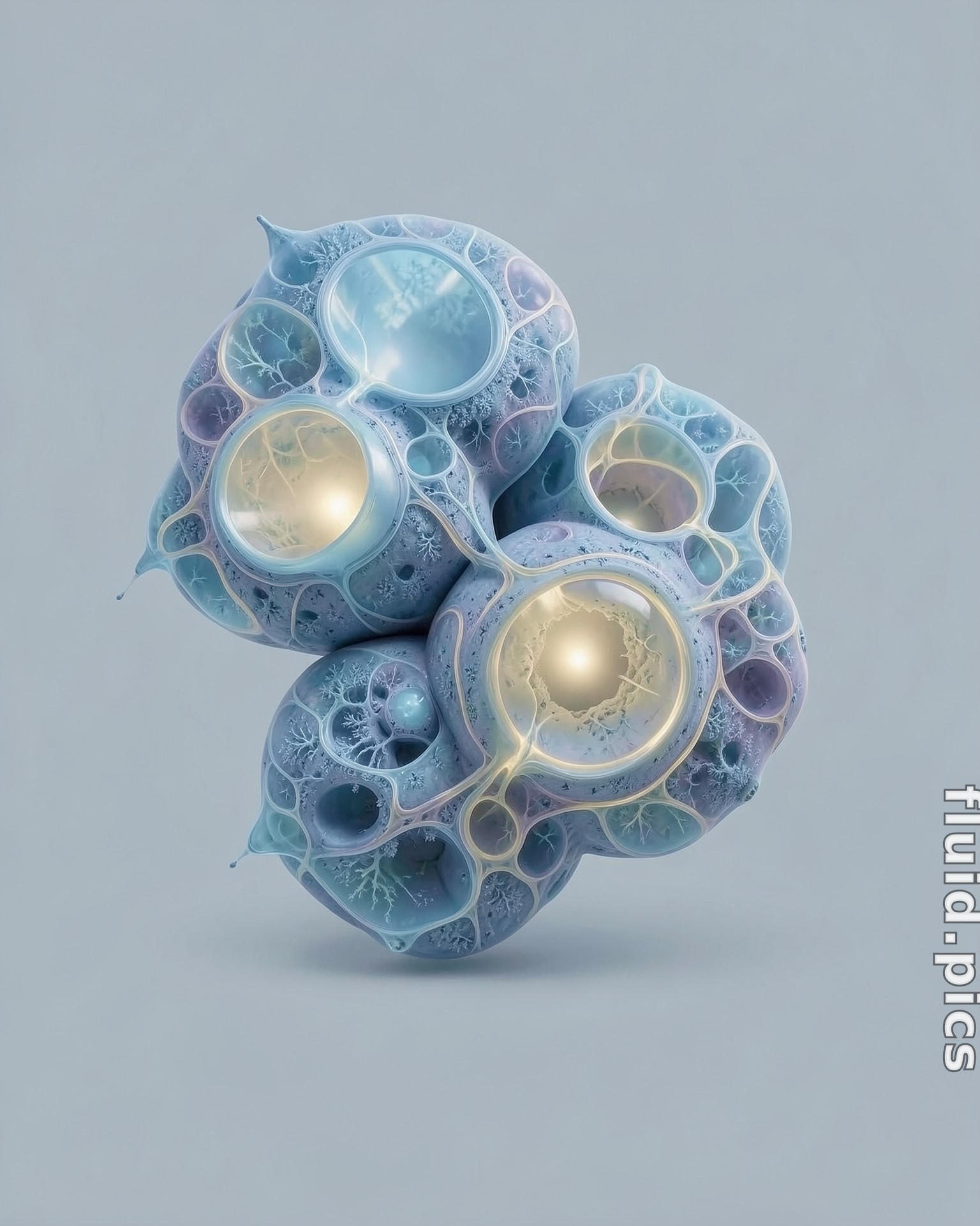 Fusion of Spheres — Fractal Art
