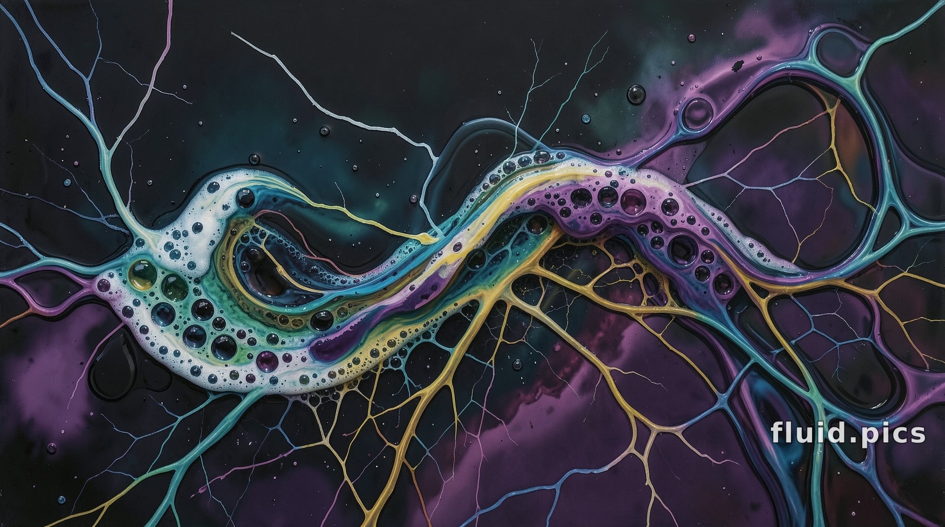 Violet River — Гибридное искусство