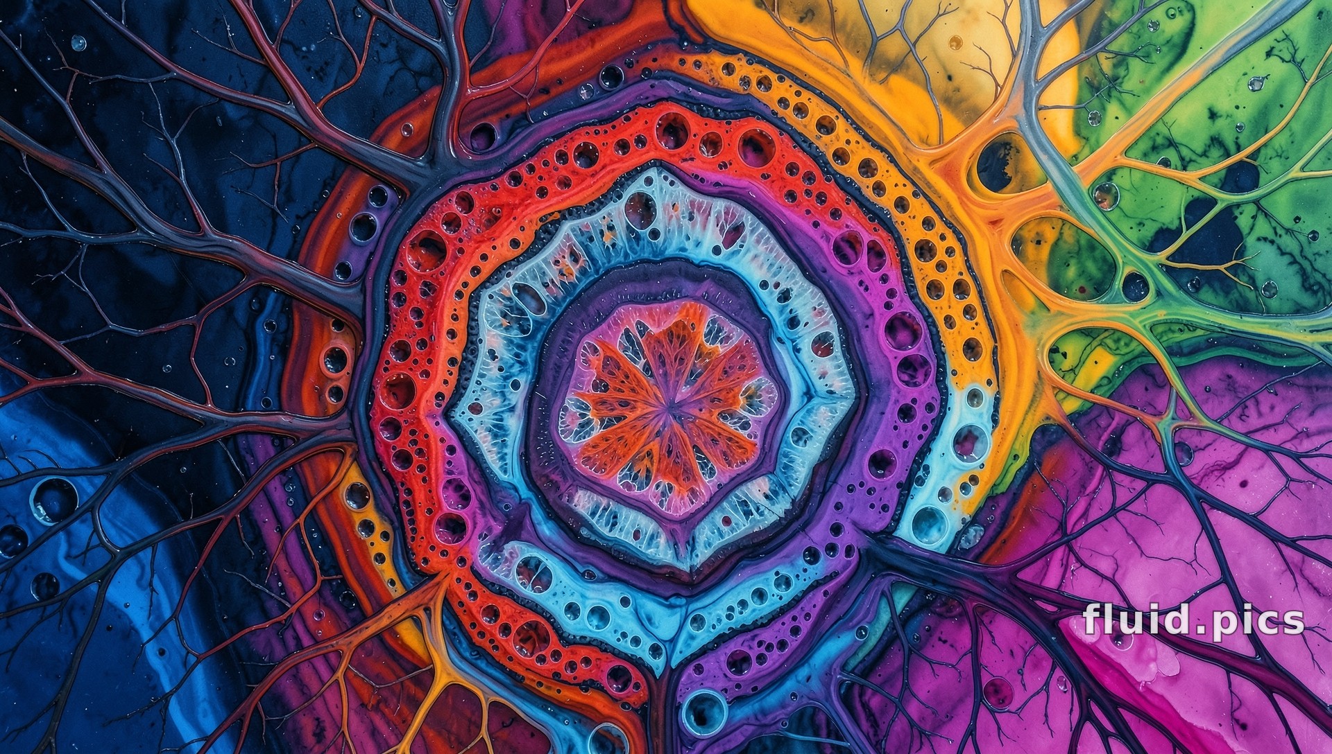 Rainbow Core — Hybrid Art