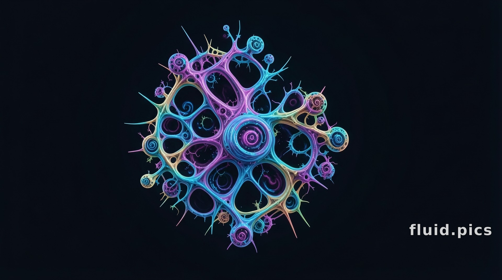 Gear Flower — Fractal Art