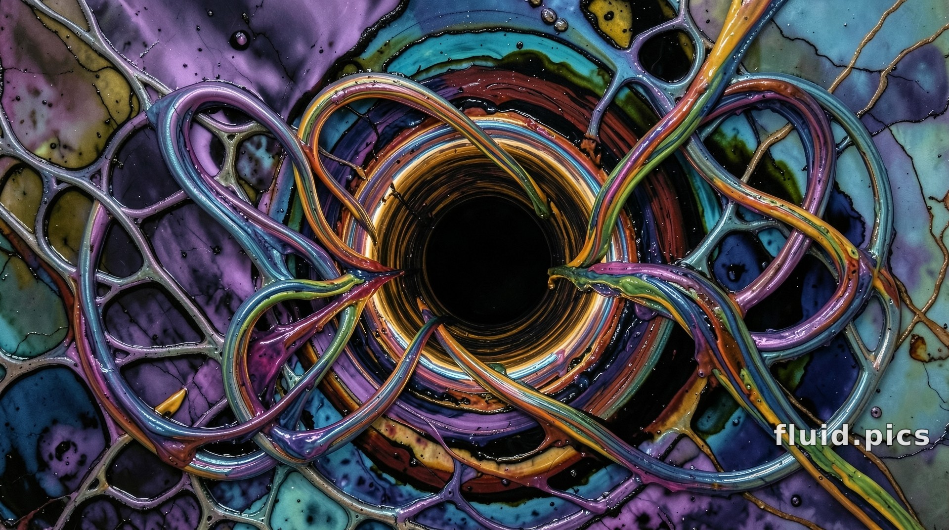 Rainbow Knot — Гибридное искусство