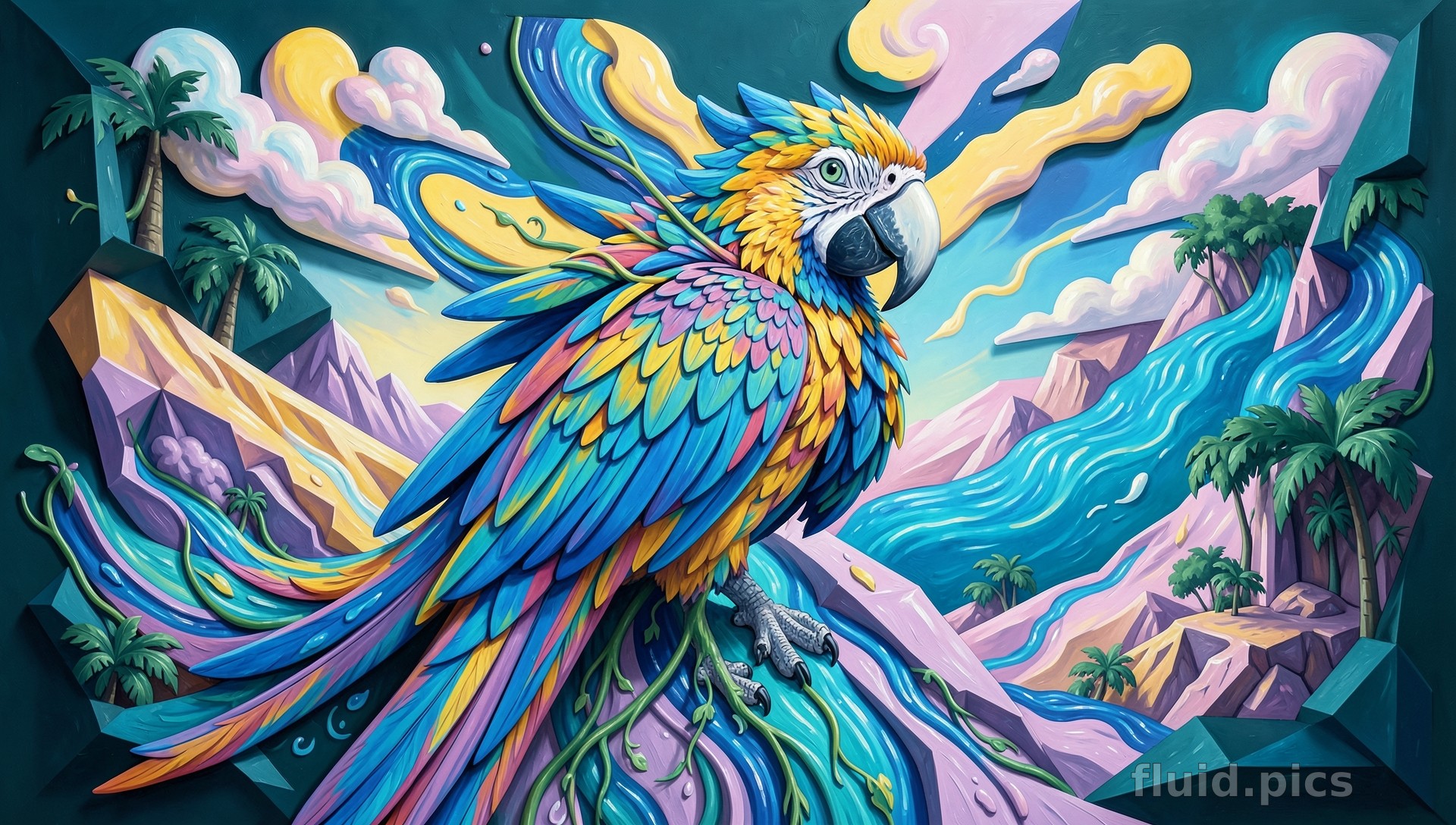 Birds and flight artwork collection