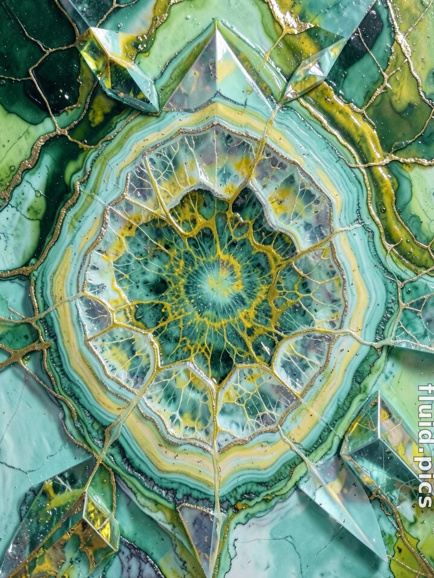 Emerald Eye — Гибридное искусство