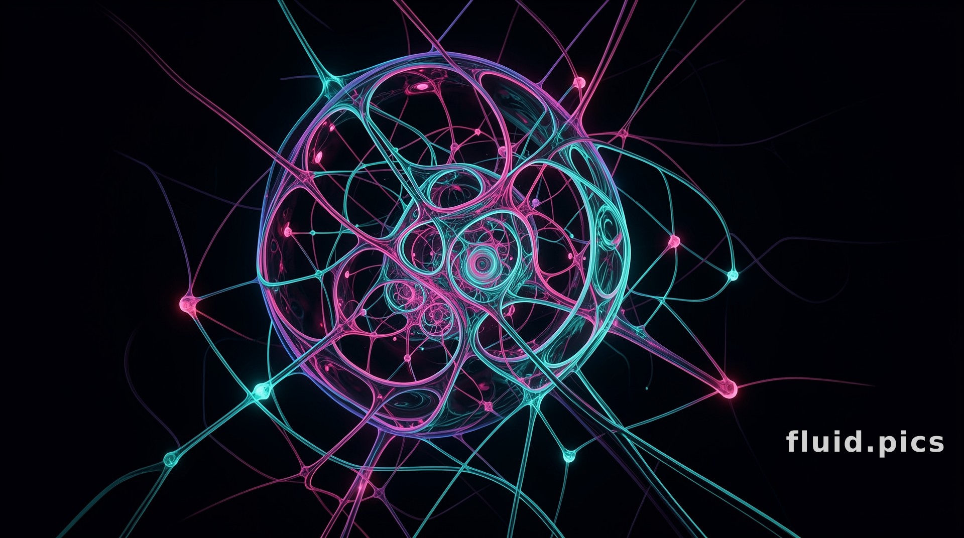 Veined Sphere — Фрактальное искусство