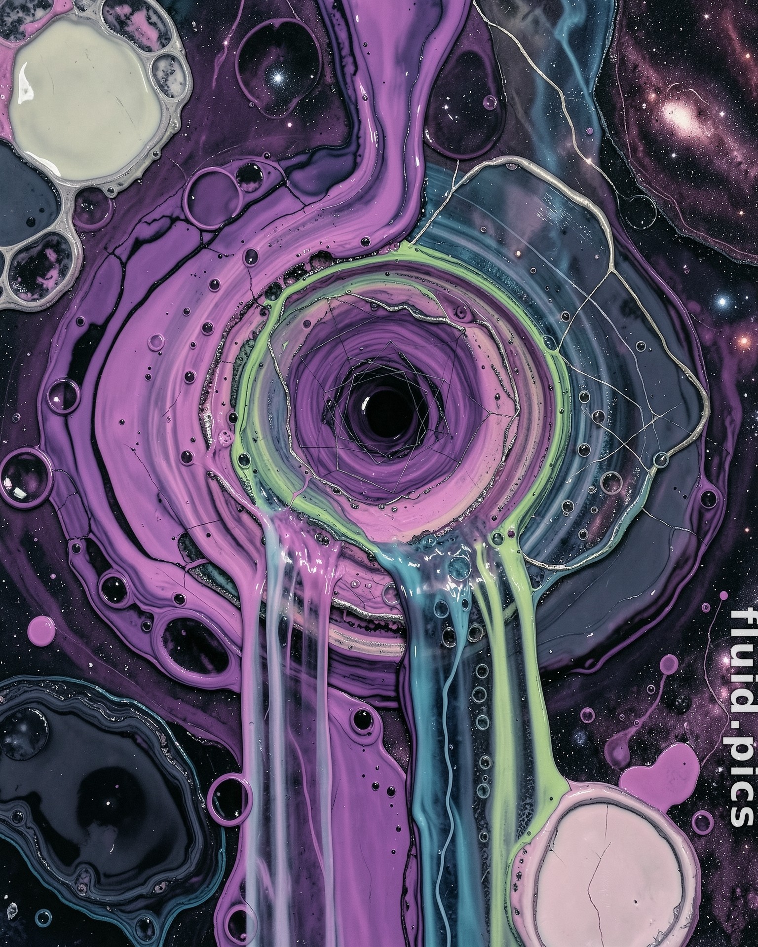 Tunnel to the Nebula — Гибридное искусство
