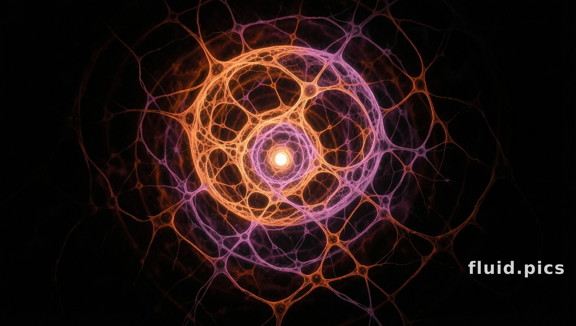 Weaving of Light — Fractal Art