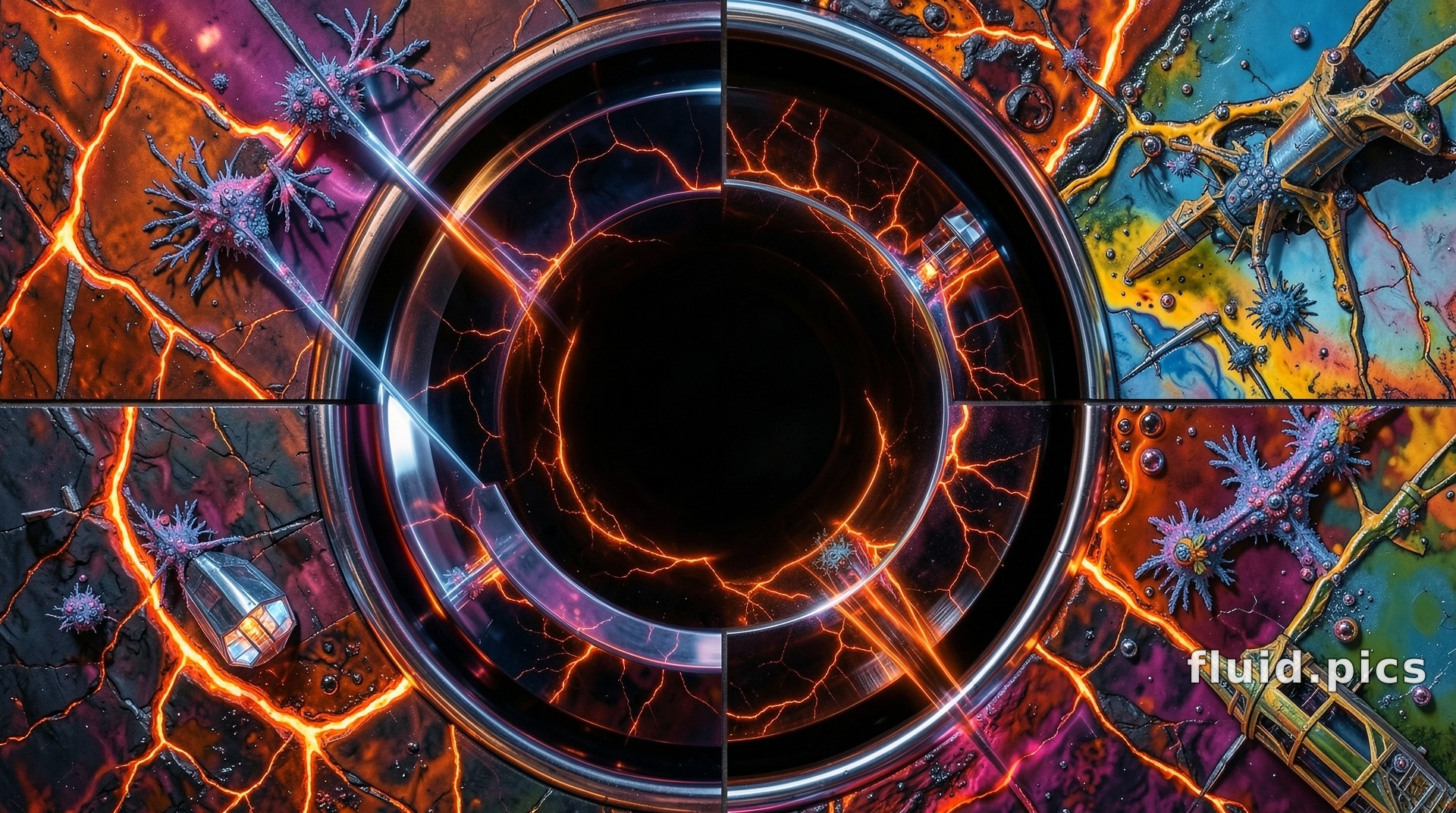 Fourfold Rift — Гибридное искусство