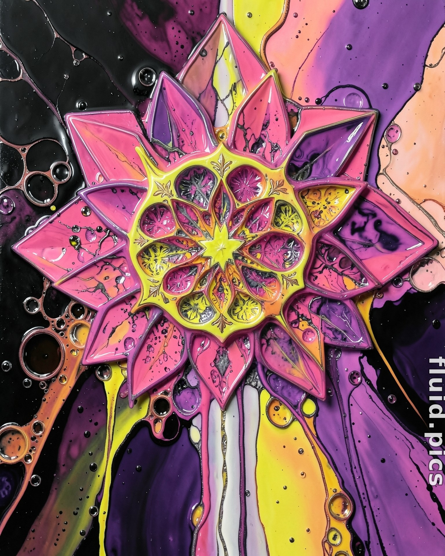 Pink Star — Гибридное искусство