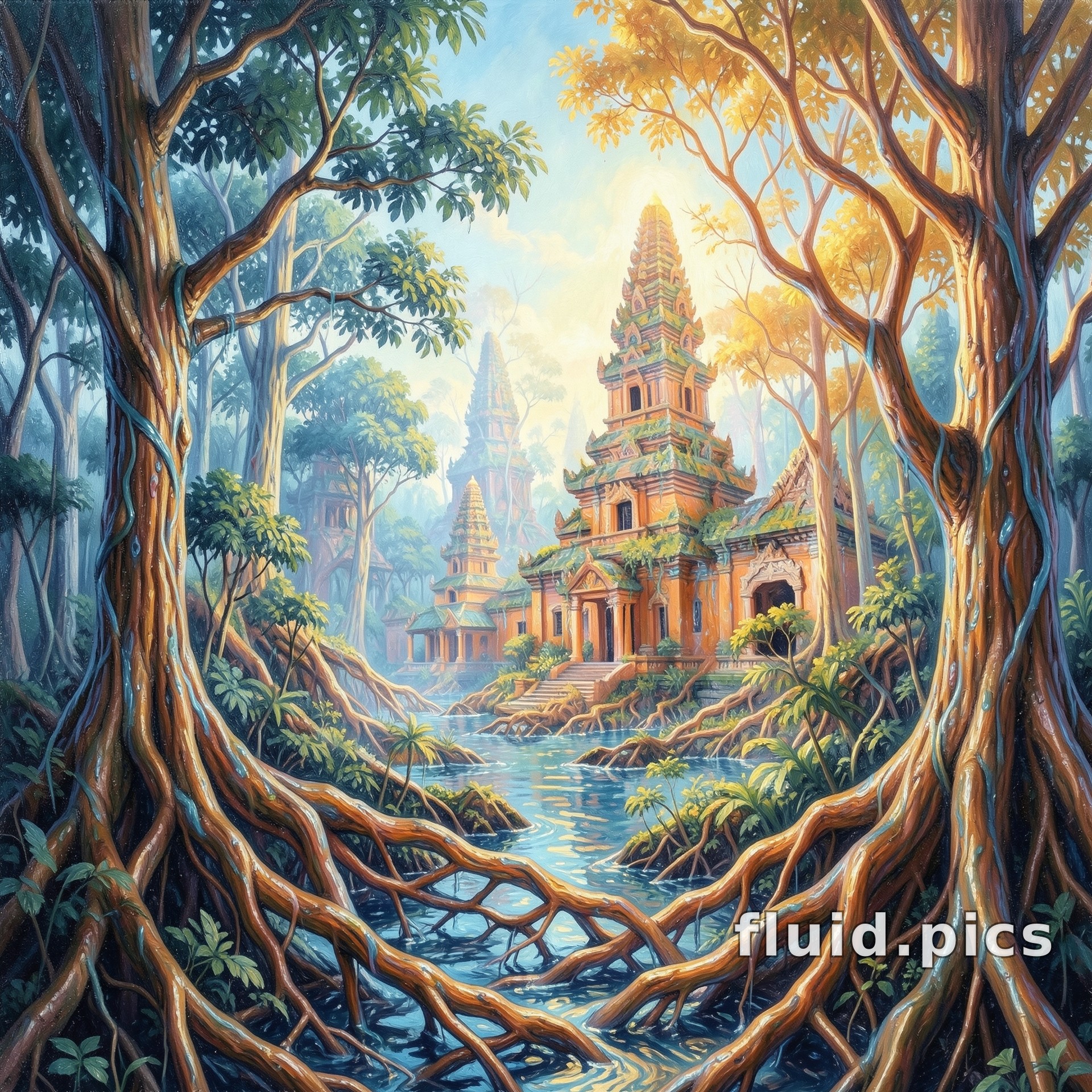 Корни времени — Гибридное искусство