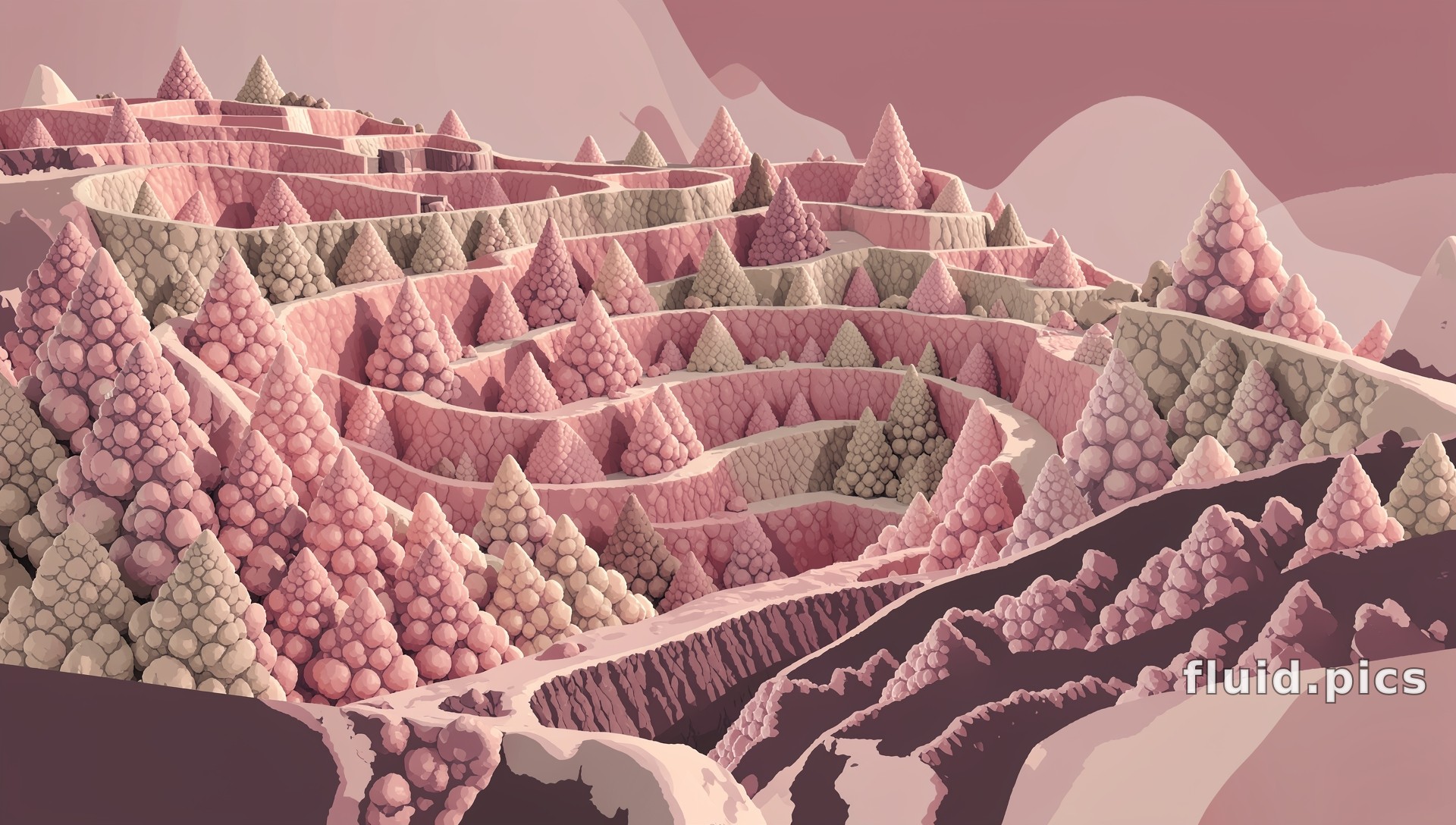 Garden of Sleepy Dreams — Fractal Art