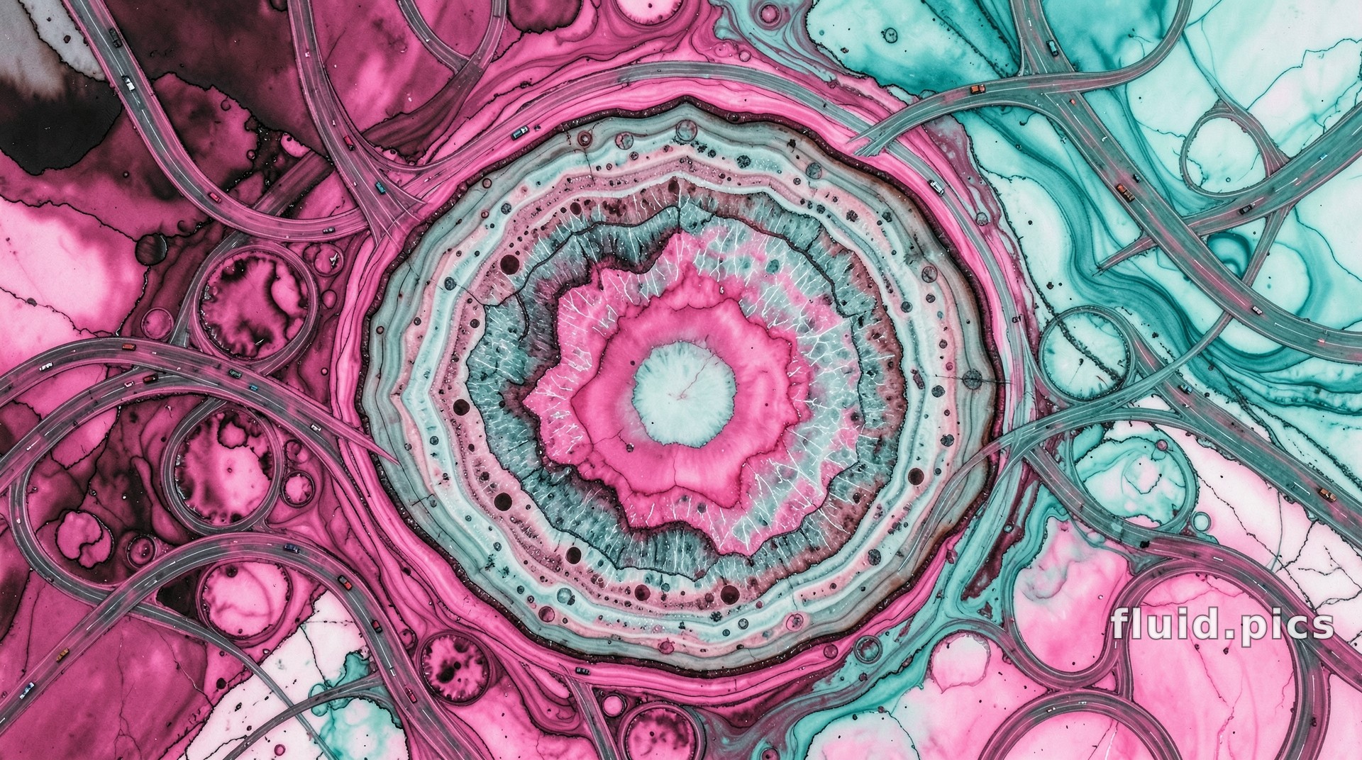 Interchange Around the Eye — Гибридное искусство