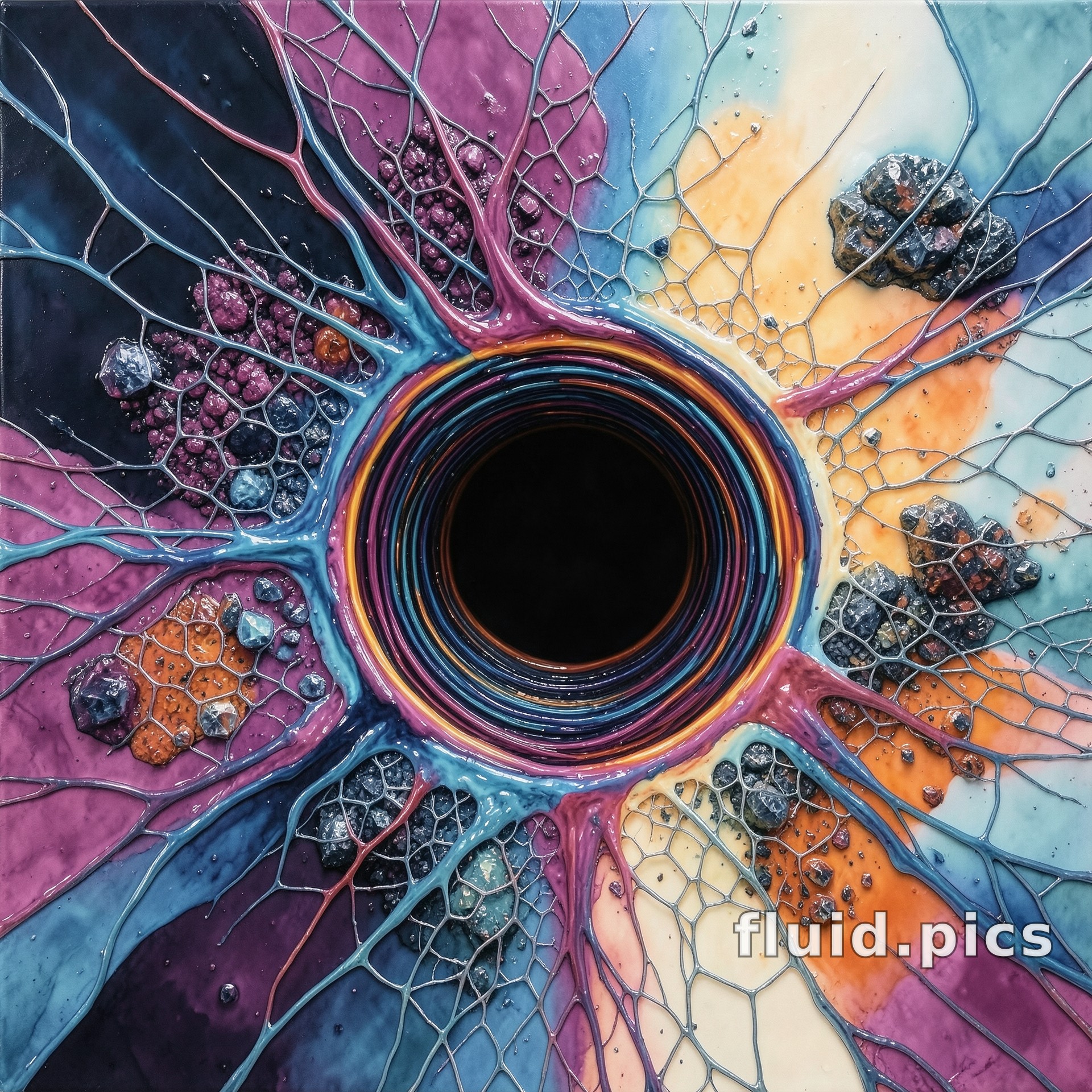 Portal to the Deep — Hybrid Art