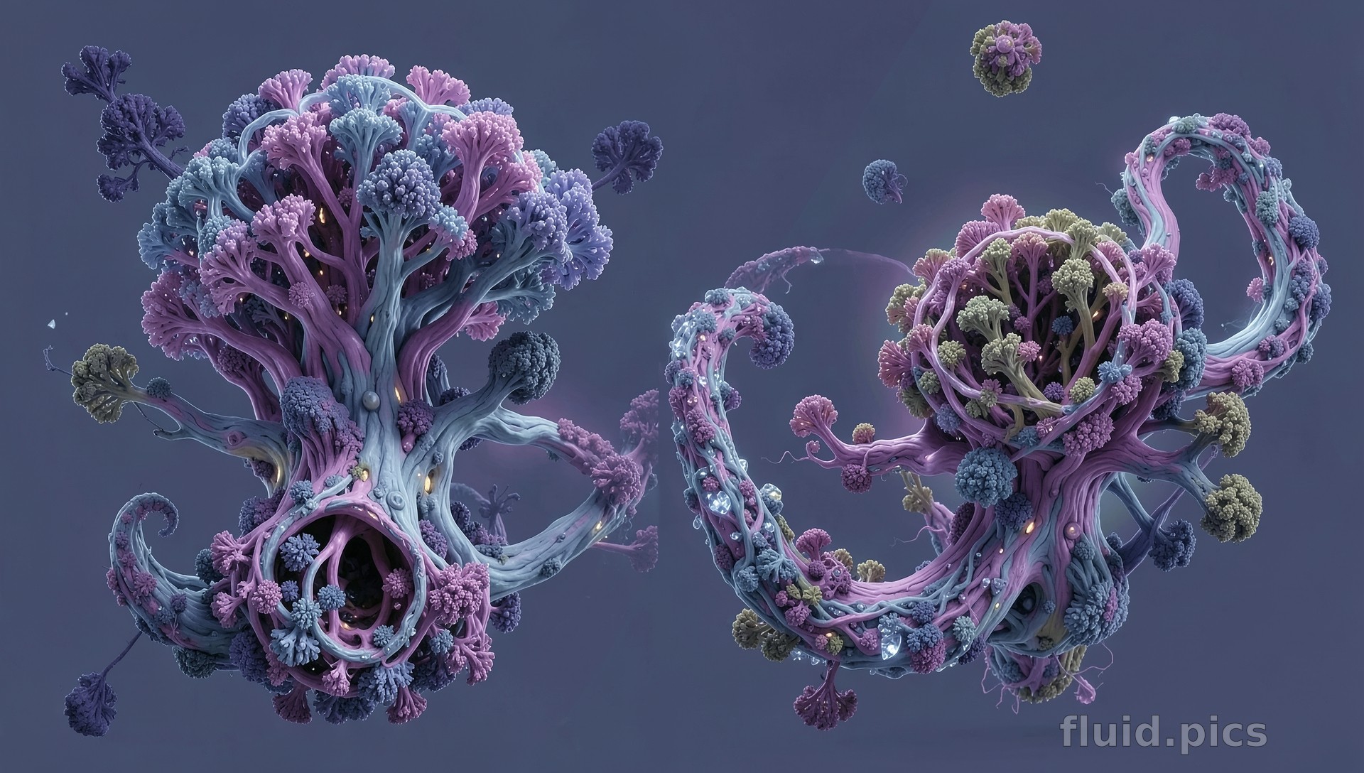 Gardens of Silence — Fractal Art