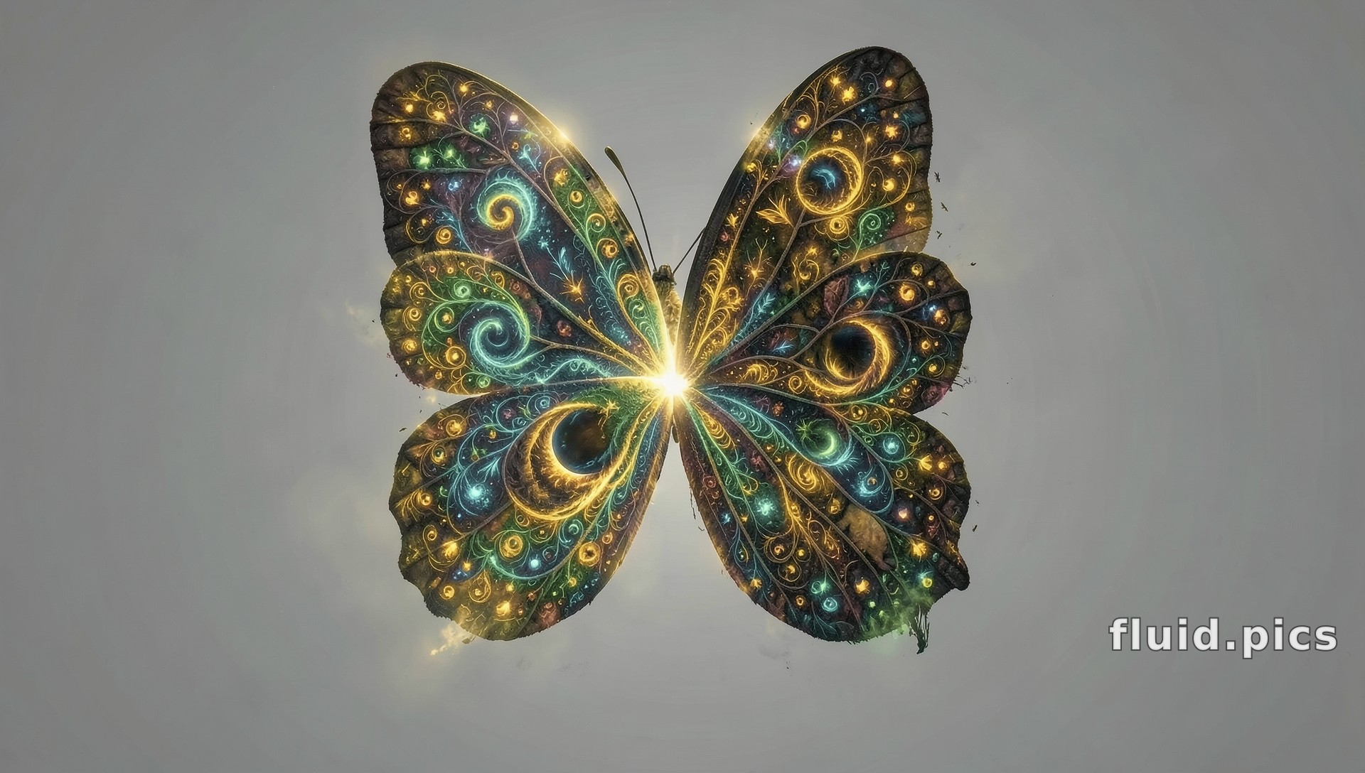 Wings of Stardust — Fractal Art