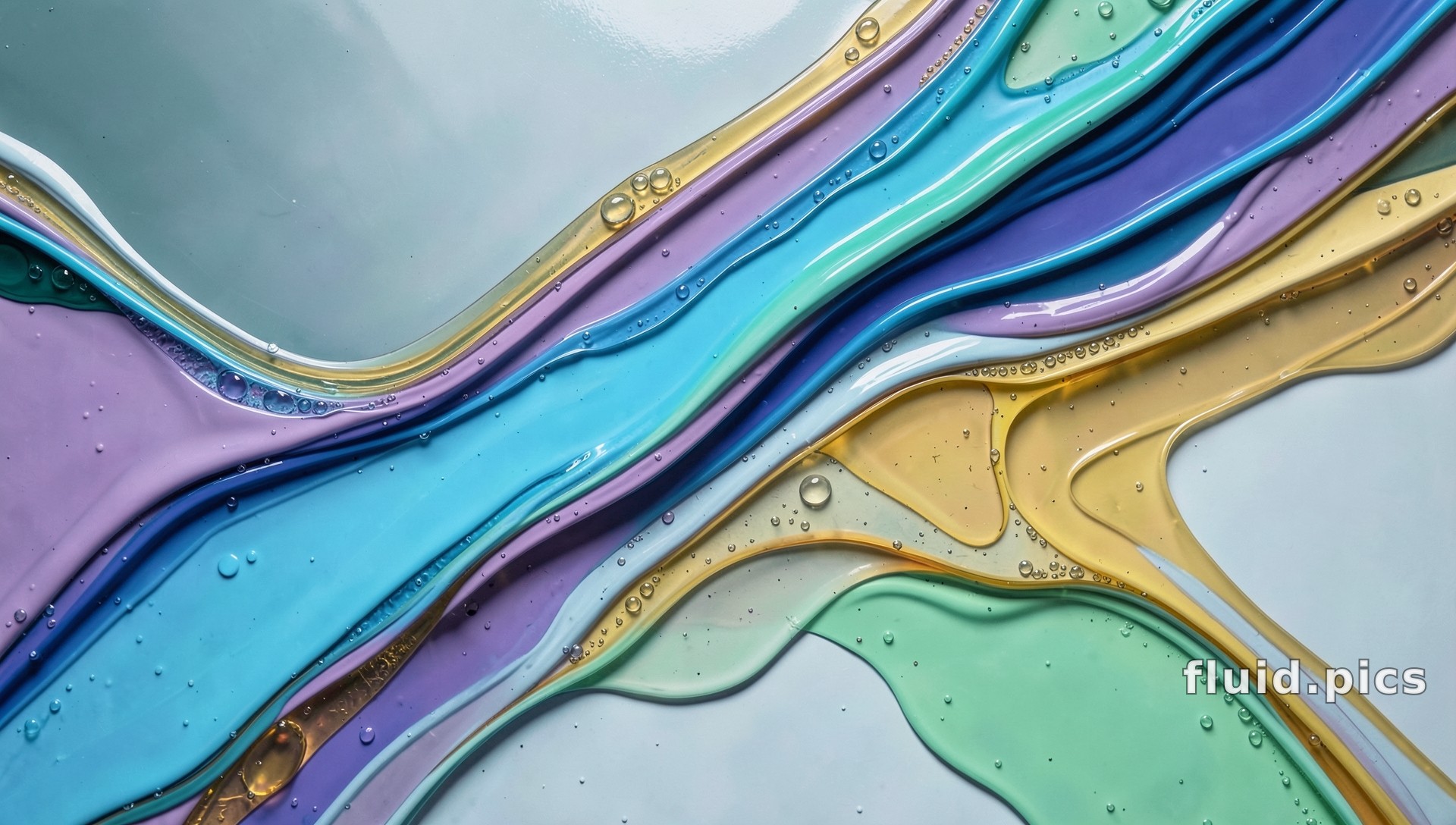 Glass Rivers — Hybrid Art