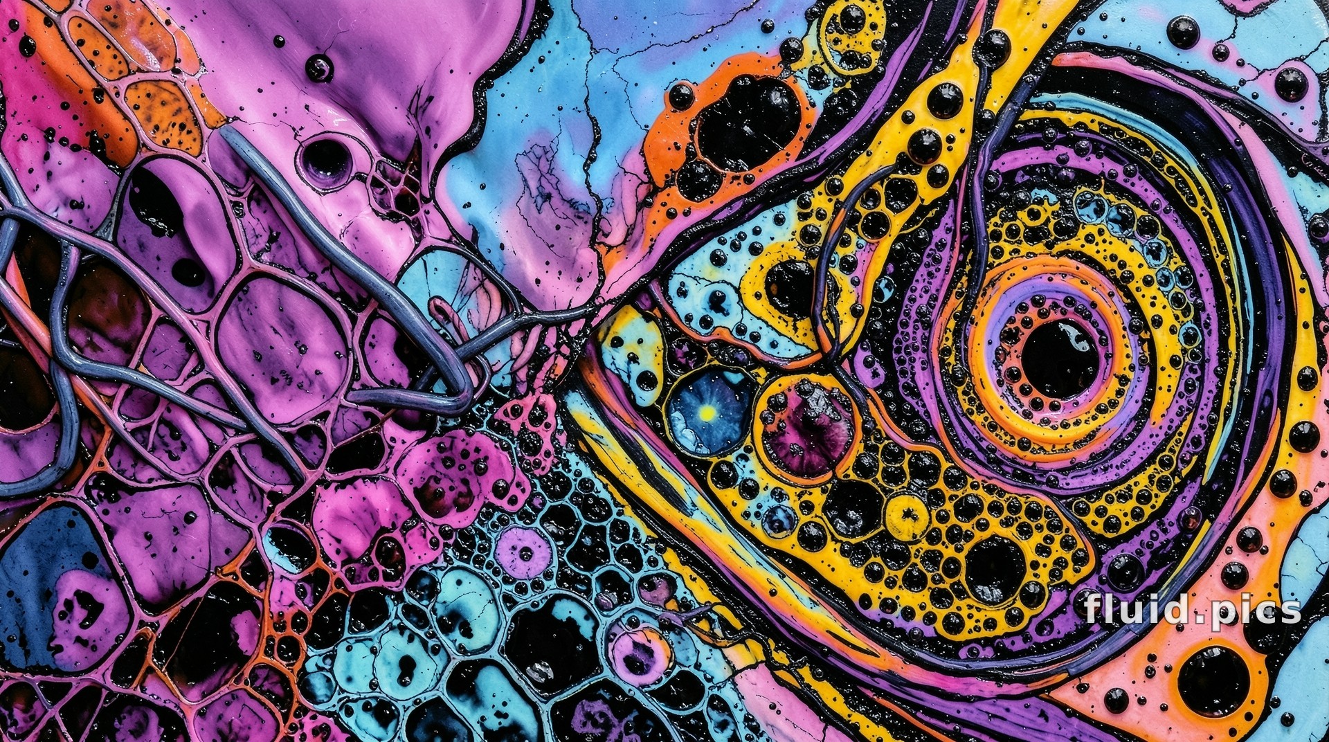 Honeycomb and Whirl — Hybrid Art