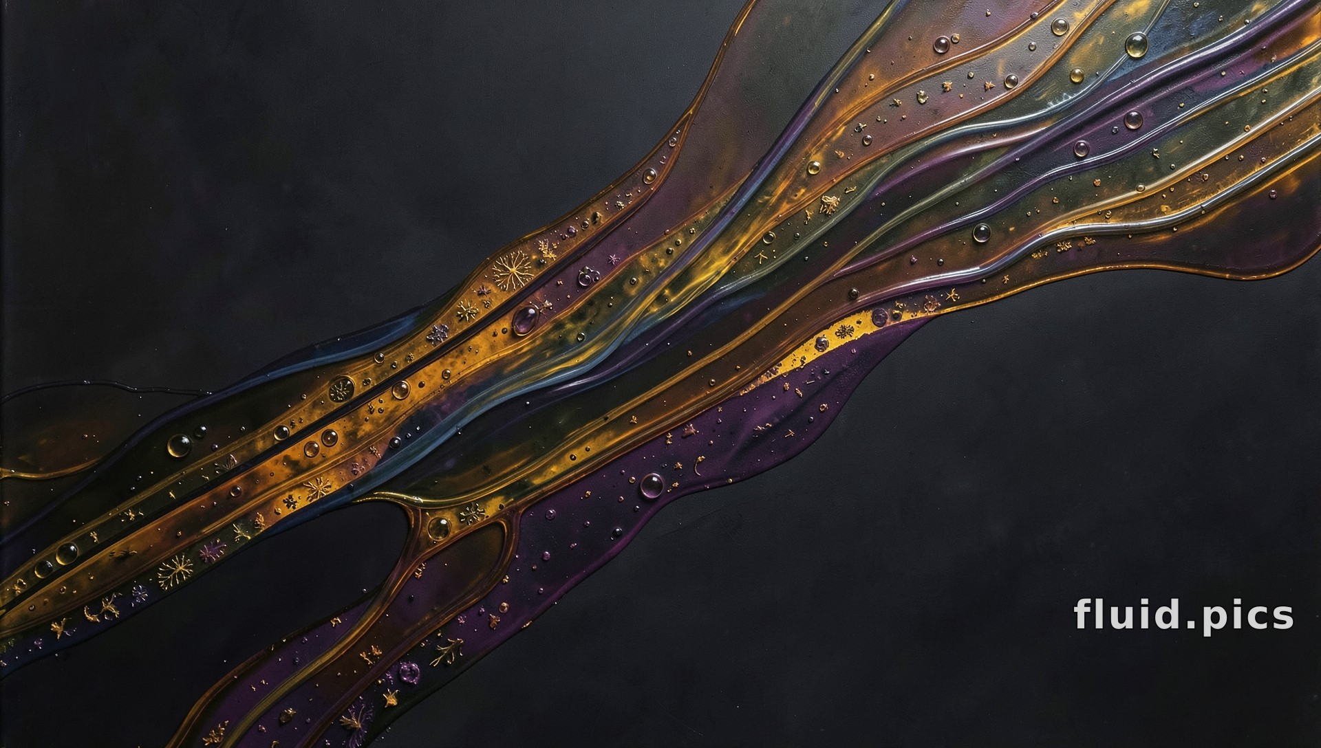Starlit Rivers — Hybrid Art
