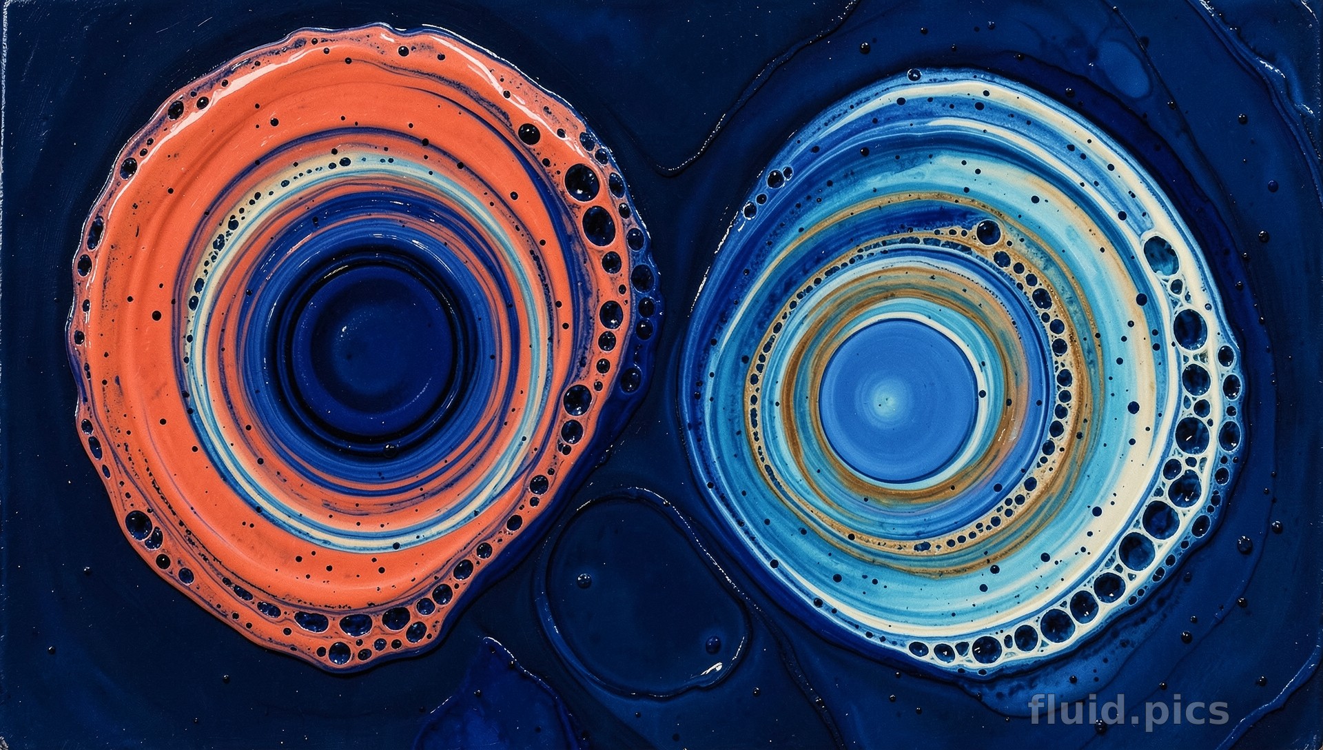 Eyes of the Abyss — Fluid Art