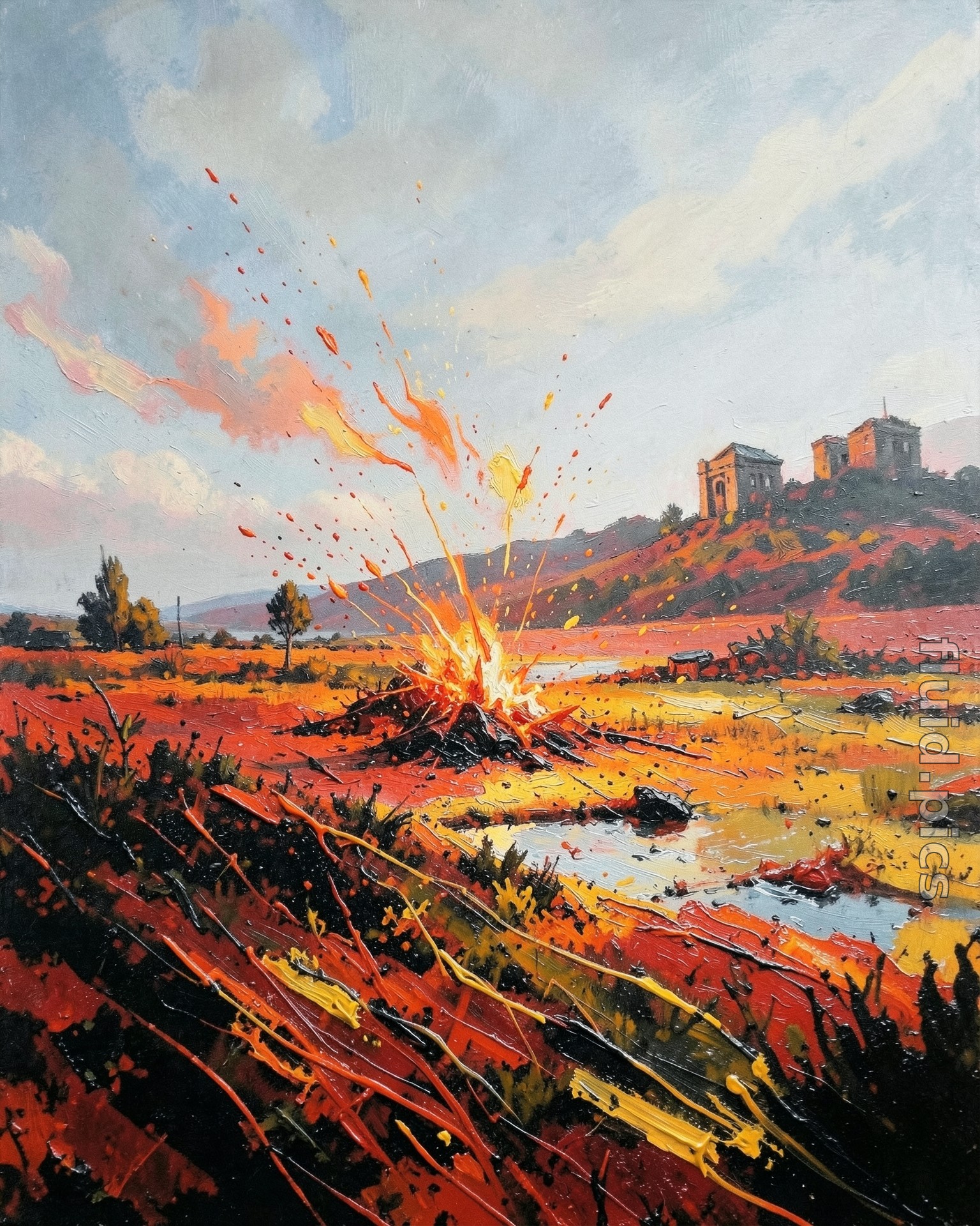 Ashes of the Blooming Field — Классическая живопись