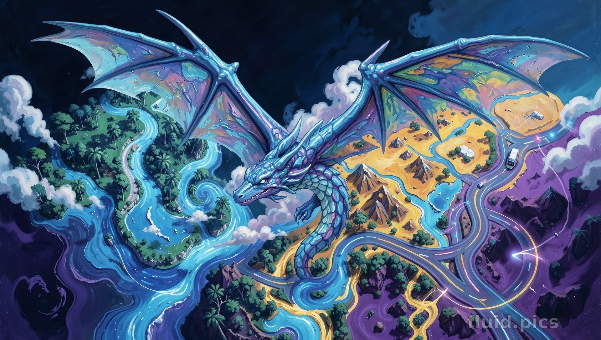 Keeper of Worlds — Hybrid Art