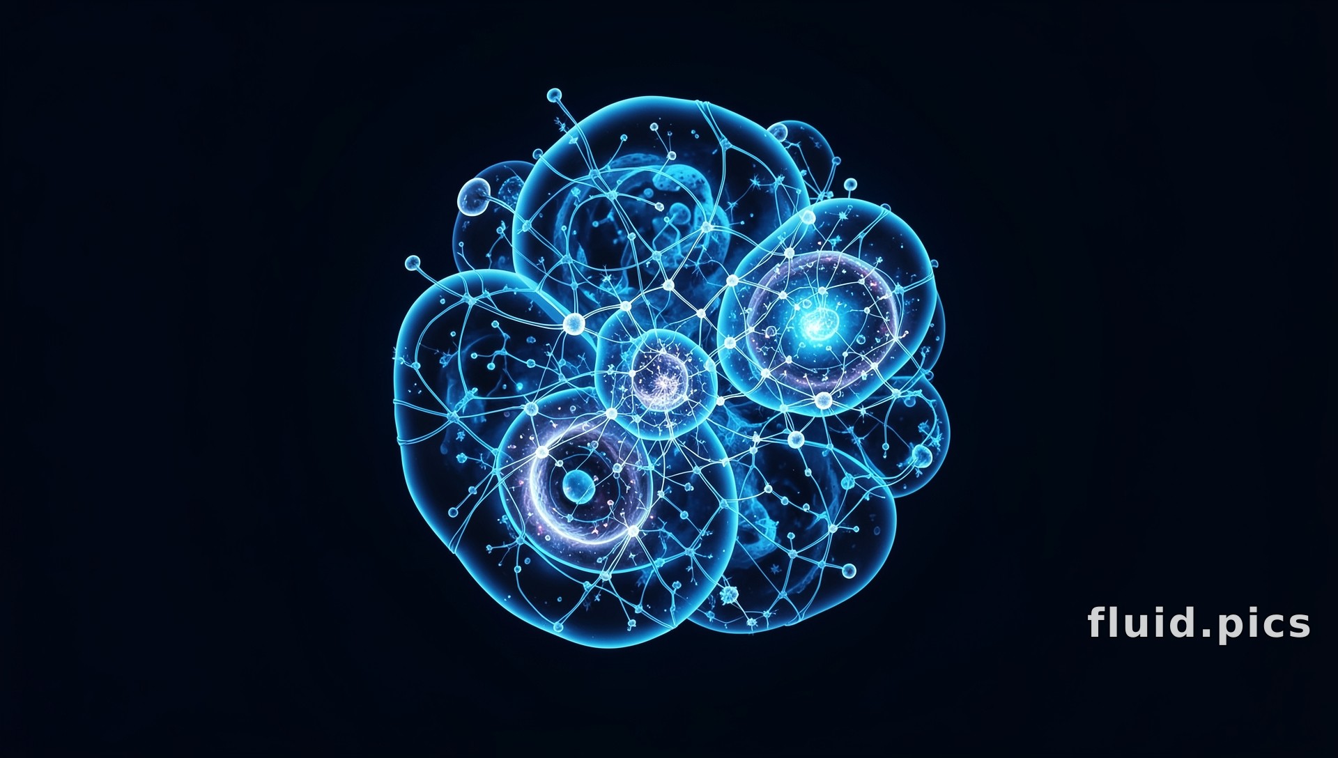 Cellular Constellation — Fractal Art