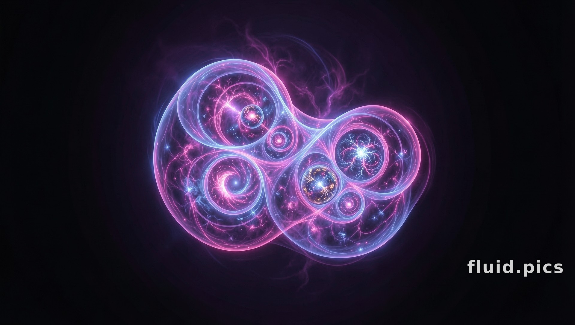 Star Rivers Time — Fractal Art
