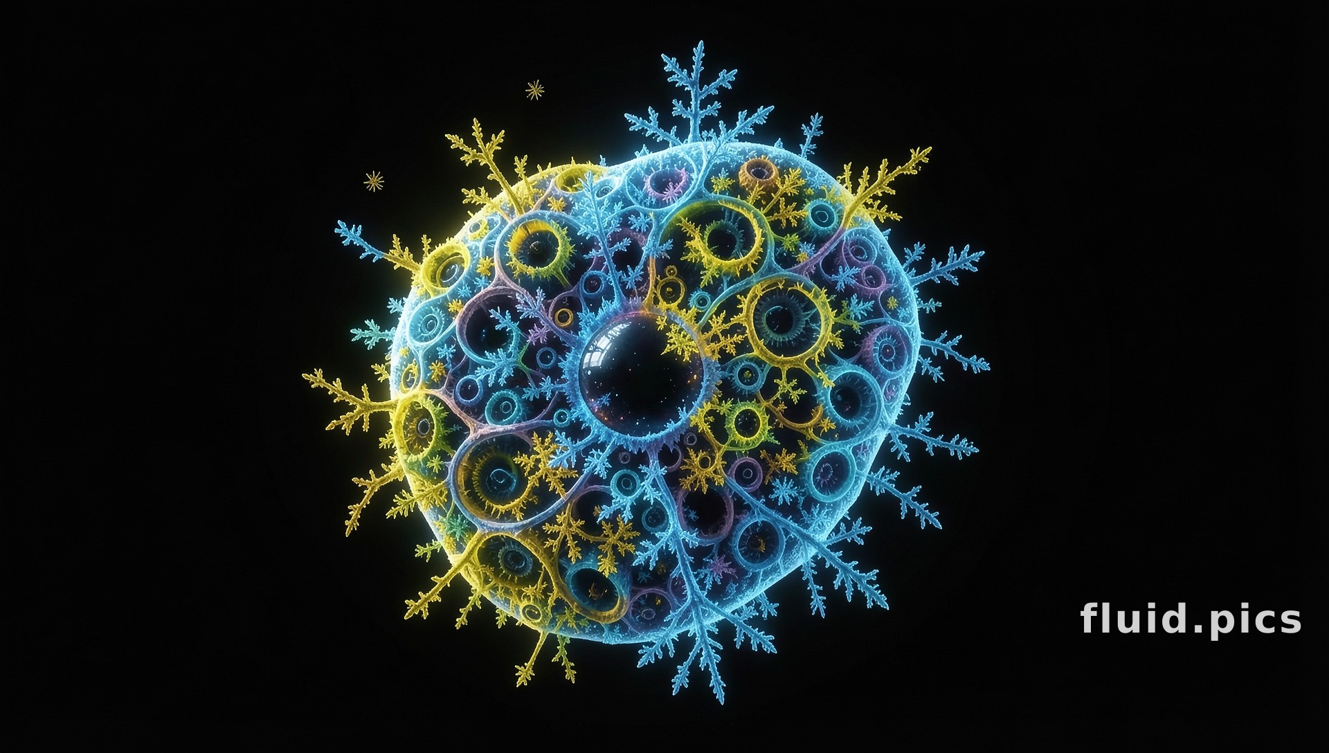 Snow Eye — Fractal Art
