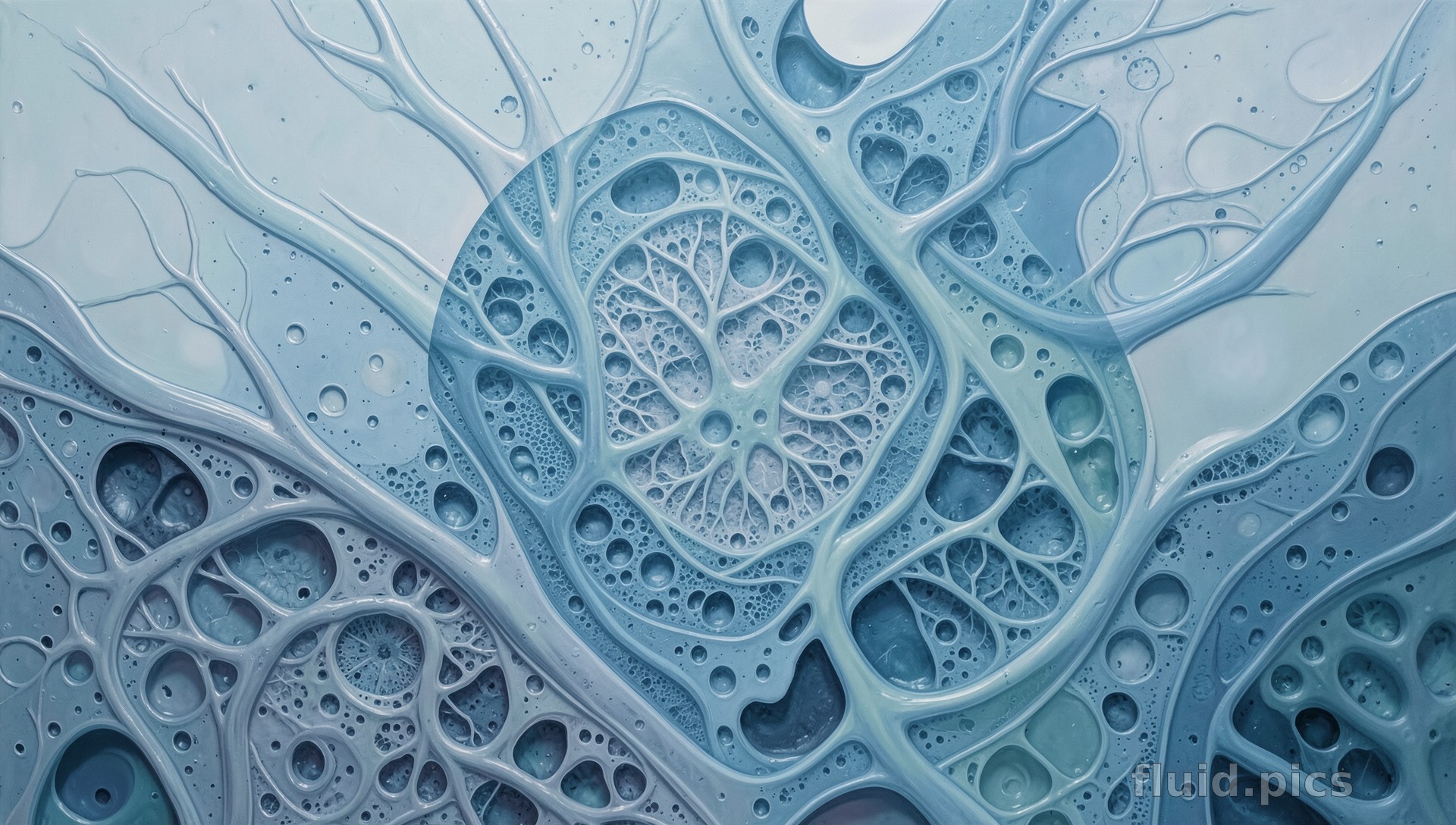 Crystal Web — Psychedelic Abstract