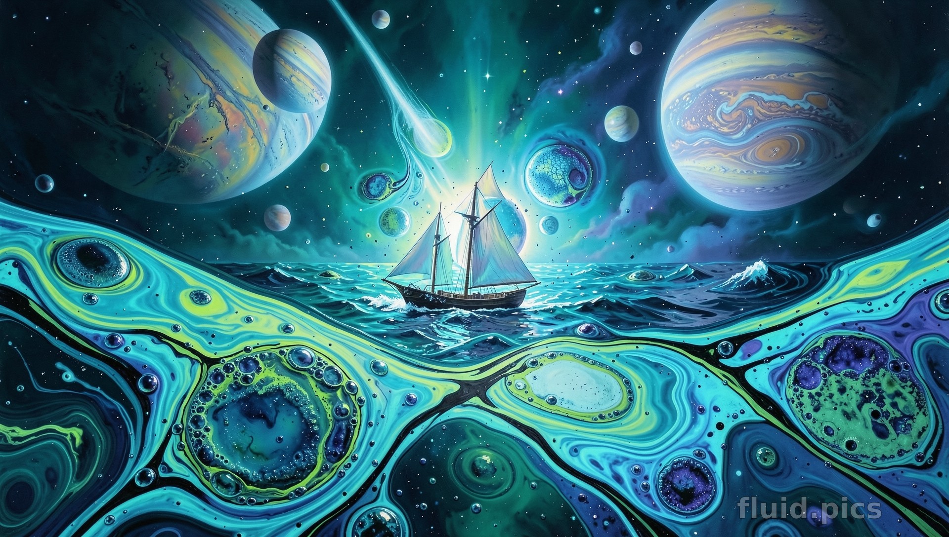 Star Brigantine — Гибридное искусство