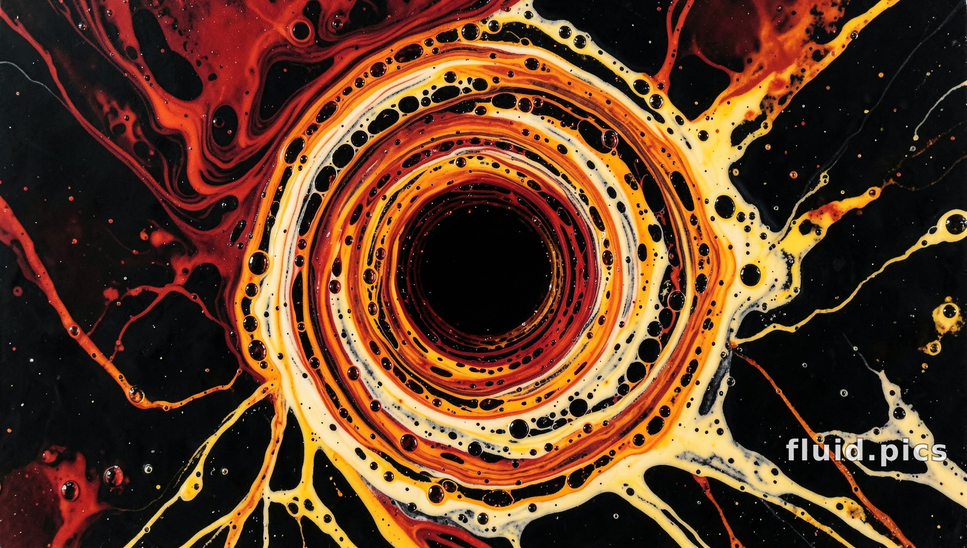 Whirlpool of Worlds — Fluid Art