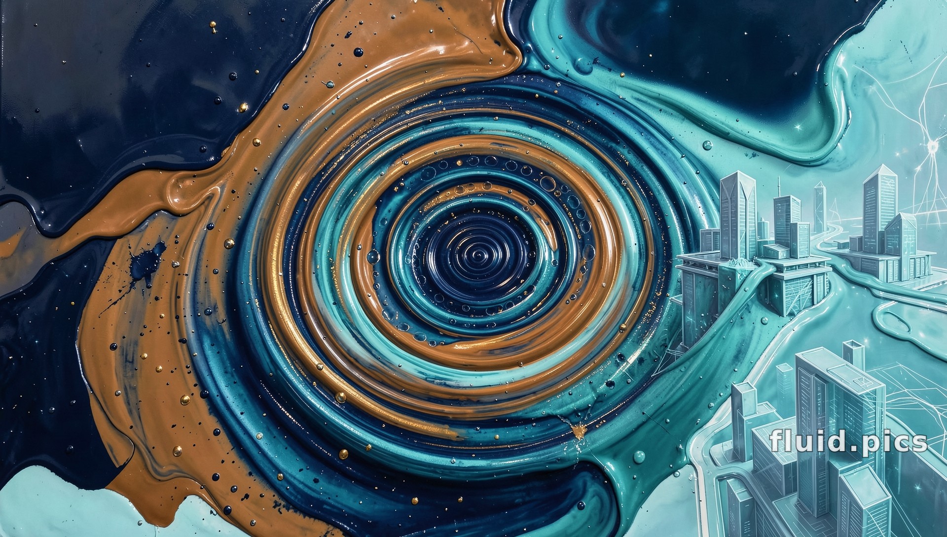 City Vortex — Гибридное искусство