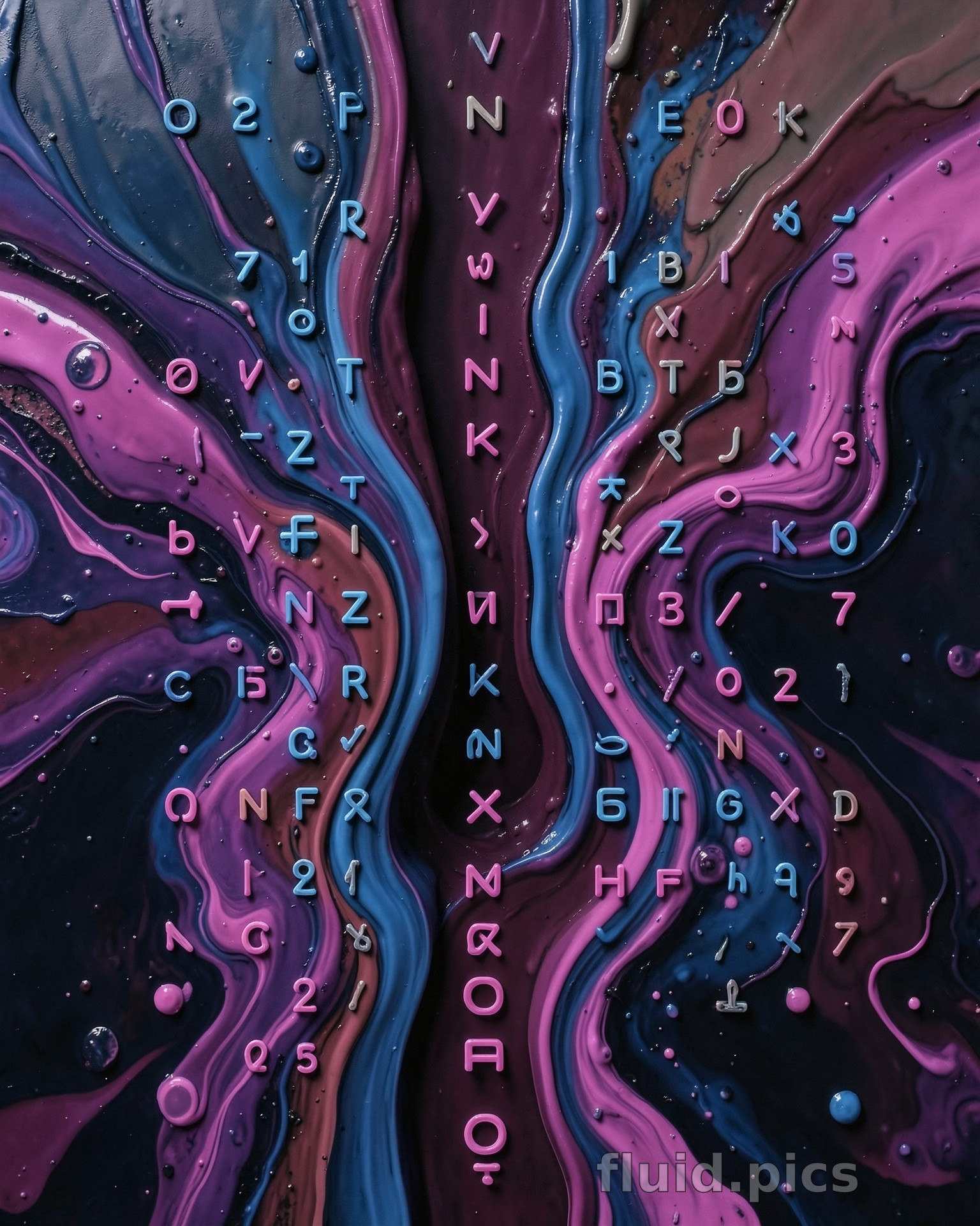 Code Rivers — Hybrid Art
