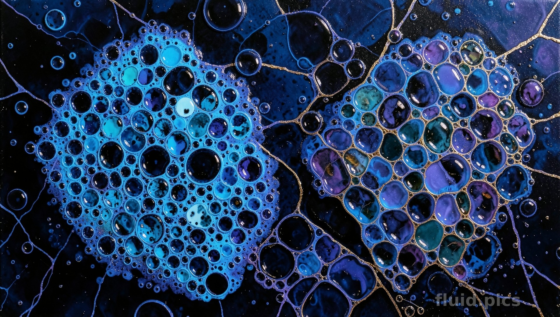 Sounding Islands — Fluid Art