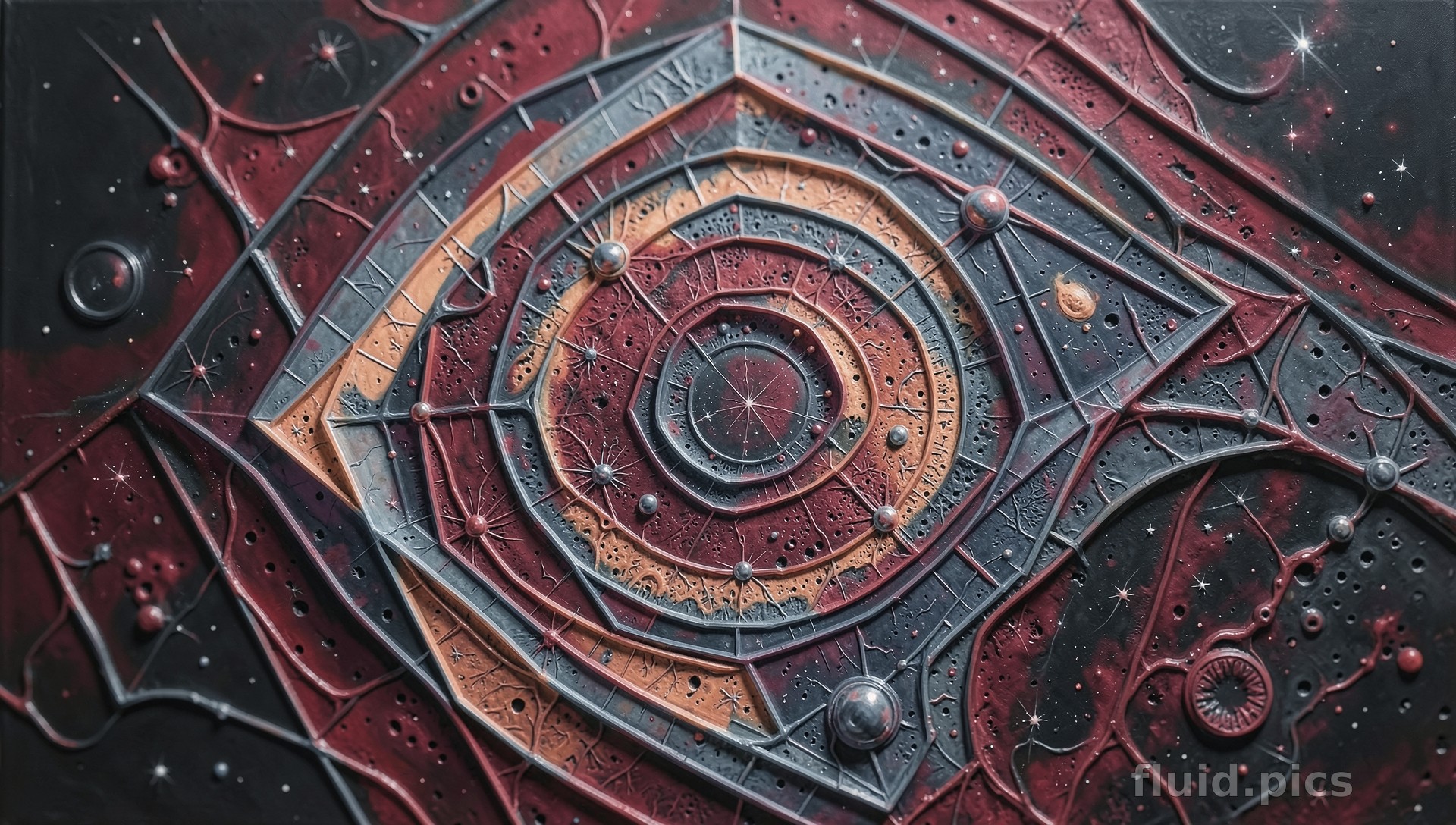 Star Patterns — Psychedelic Abstract