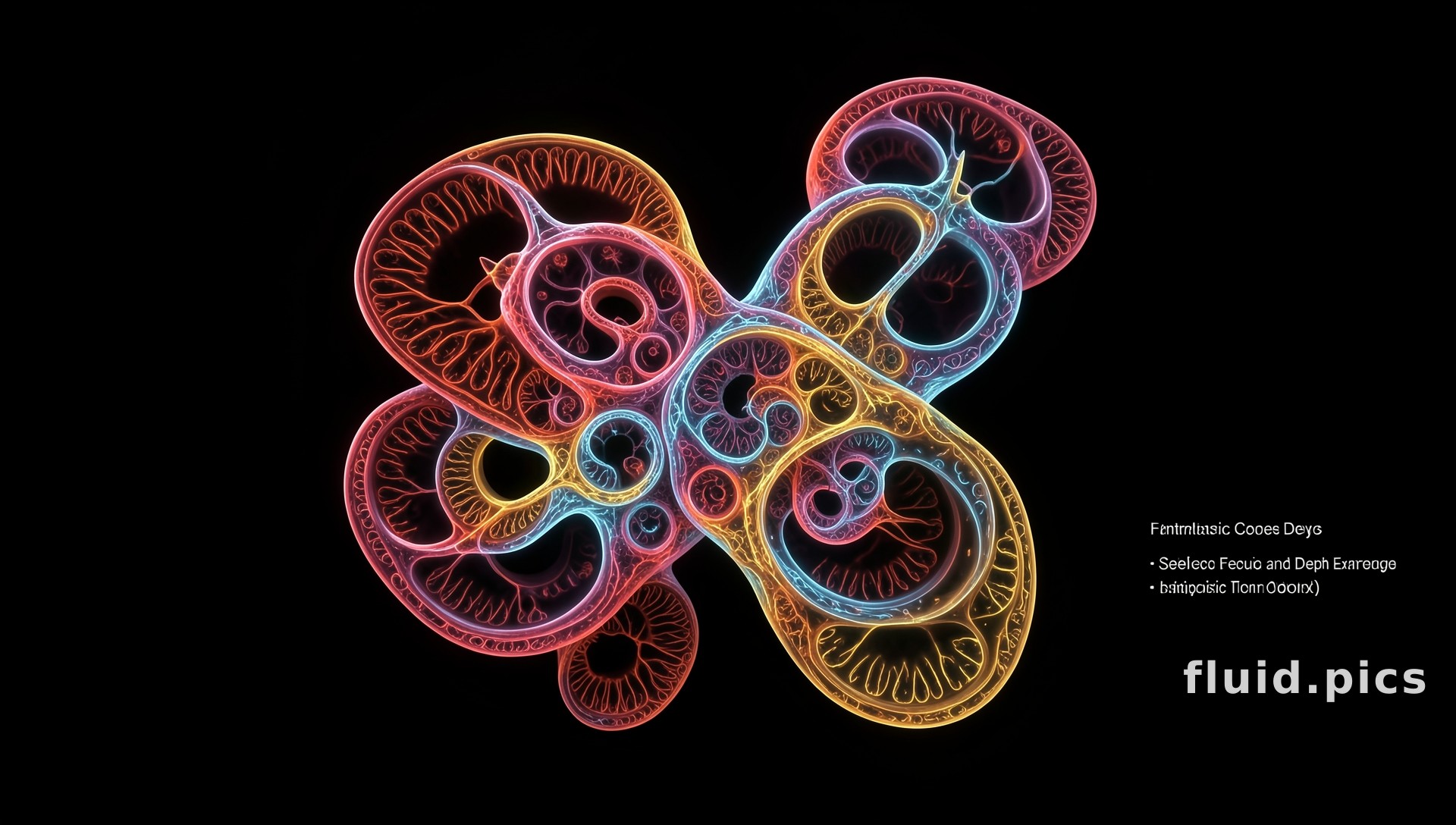 The Fire Moth — Fractal Art