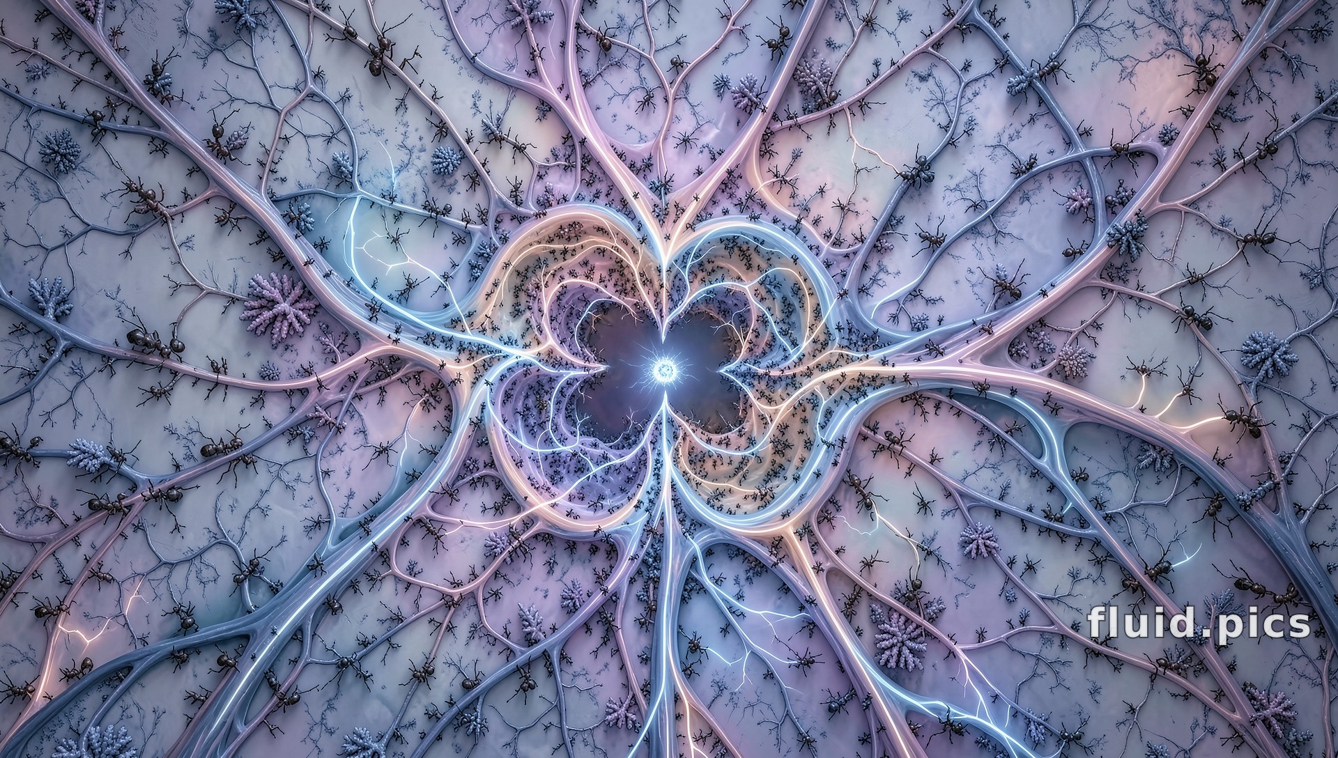 Ant Heart — Fractal Art