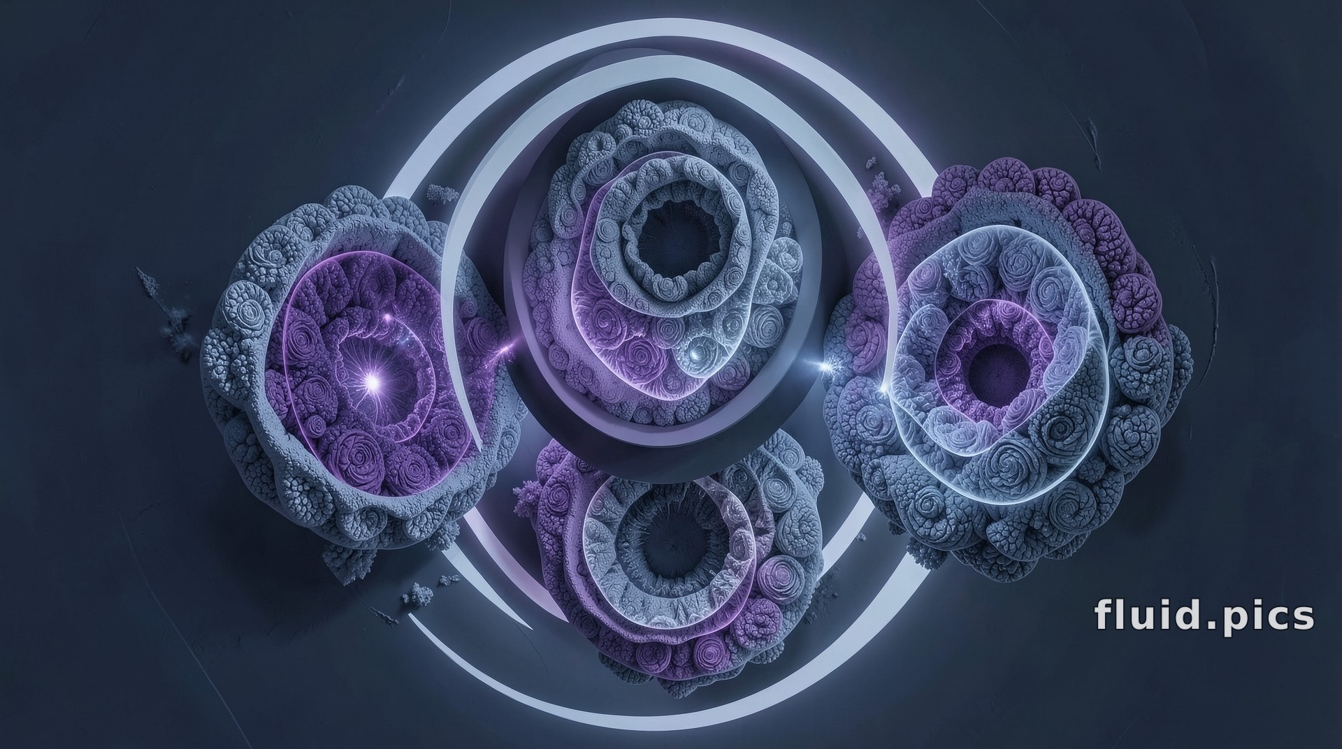 Каменные розы — Фрактальное искусство