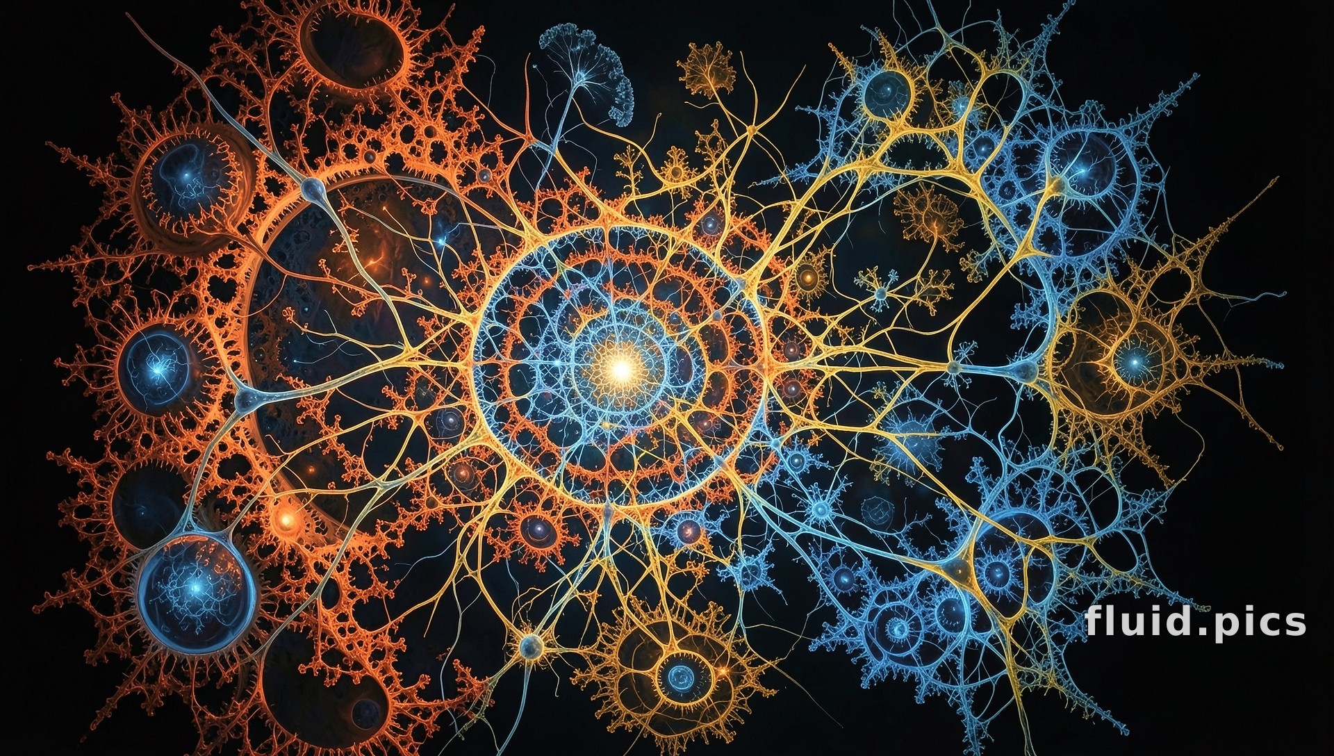 Stellar Roots of Consciousness — Fractal Art