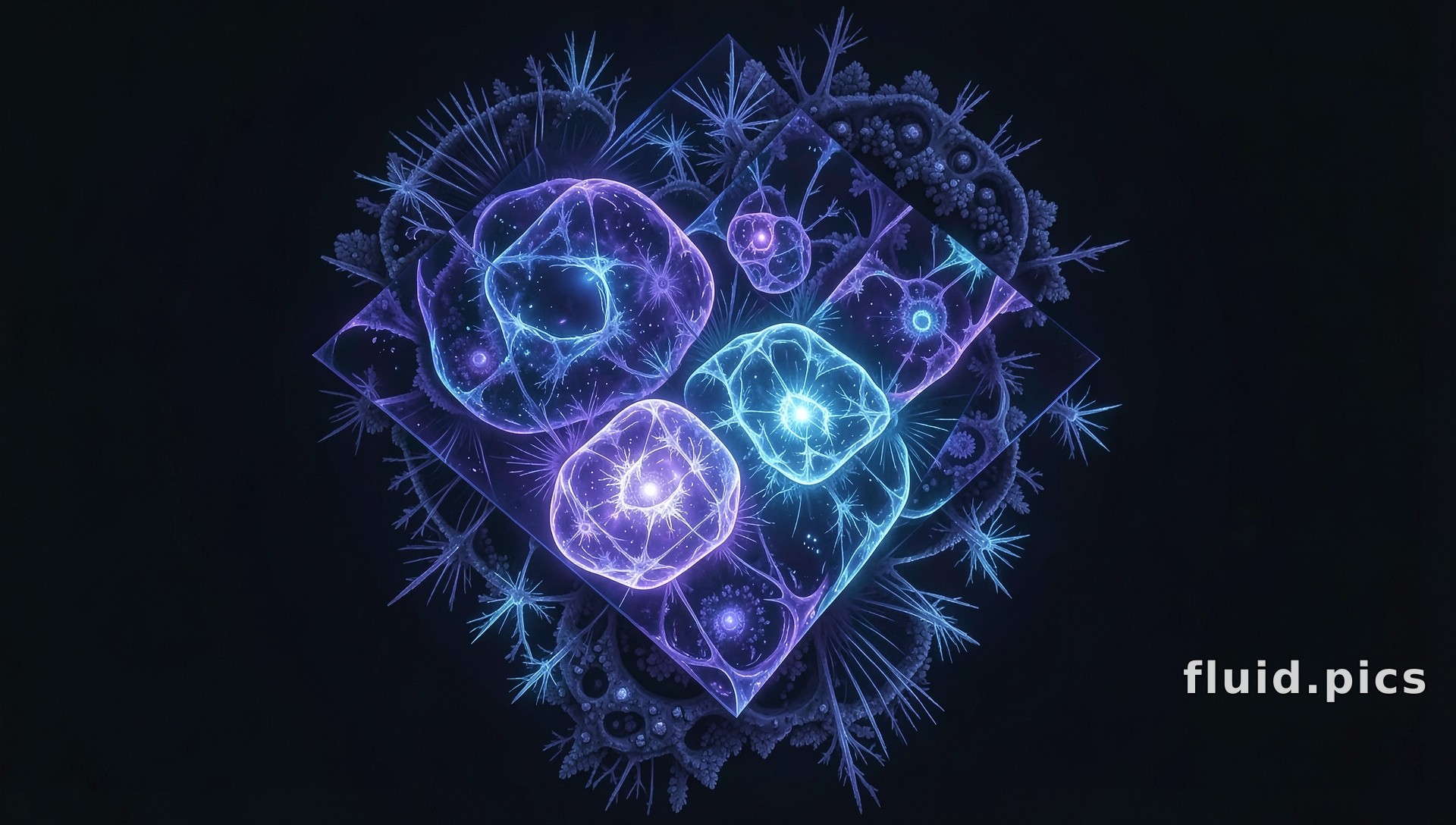 Stellar Crystallization — Fractal Art