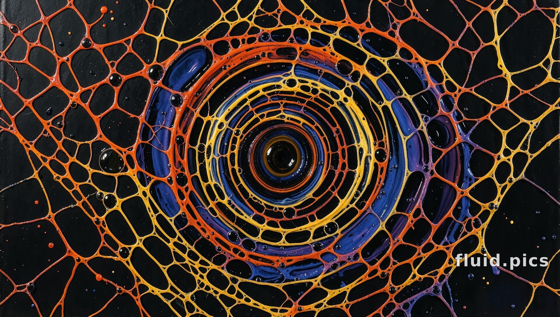Aperture of Resin — Флюид-арт