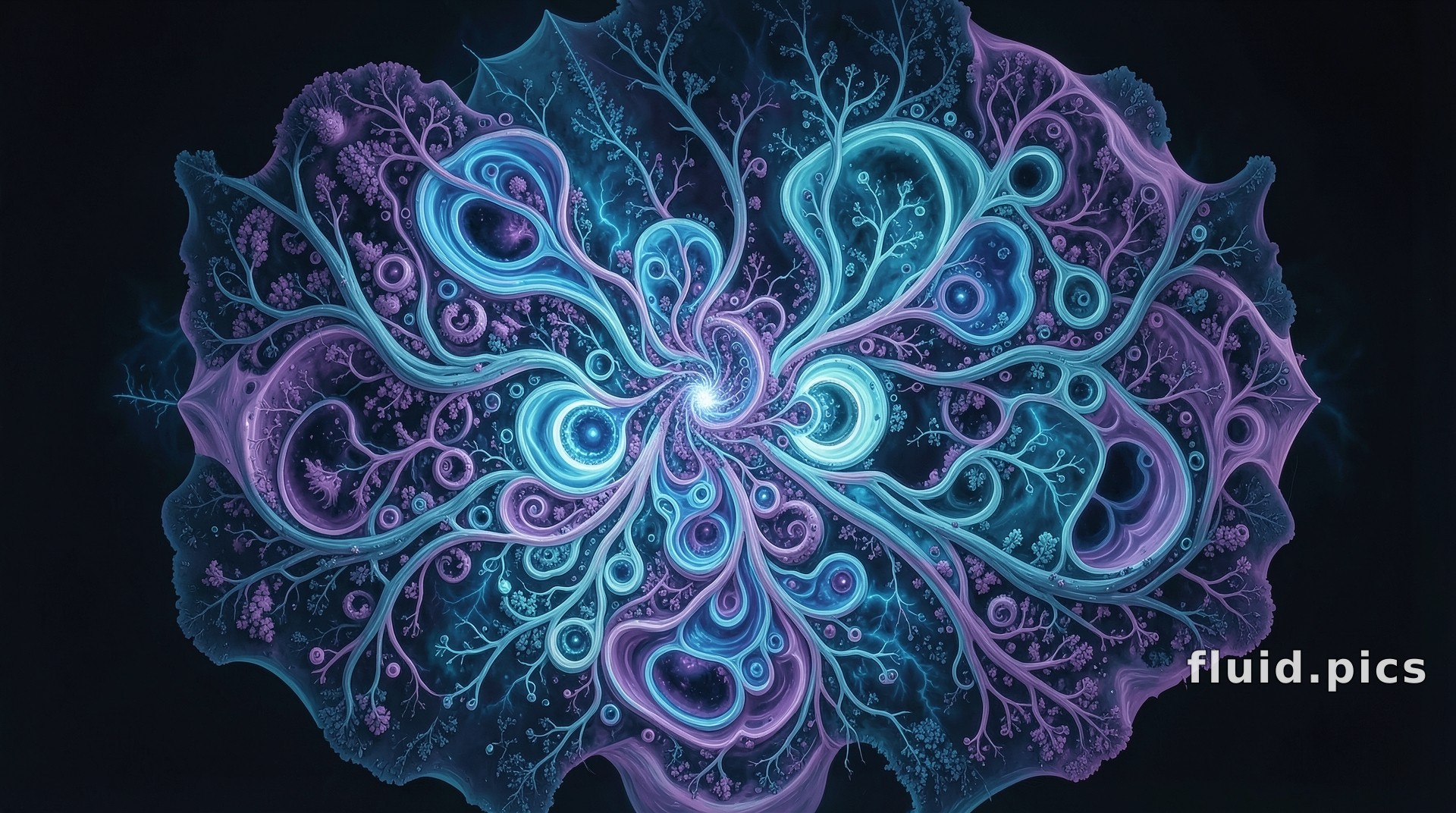 Vortex Flower — Fractal Art