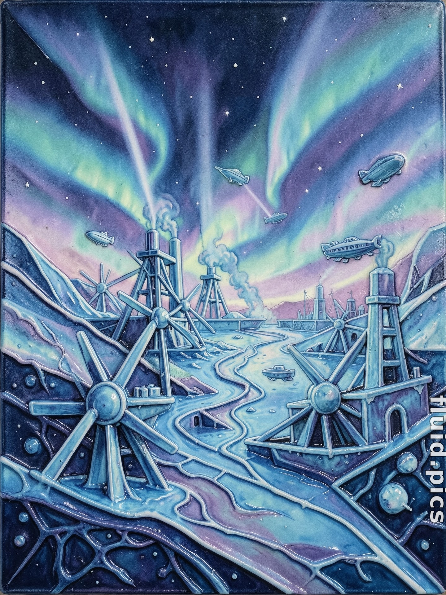 Arctic Works — Психоделическая абстракция