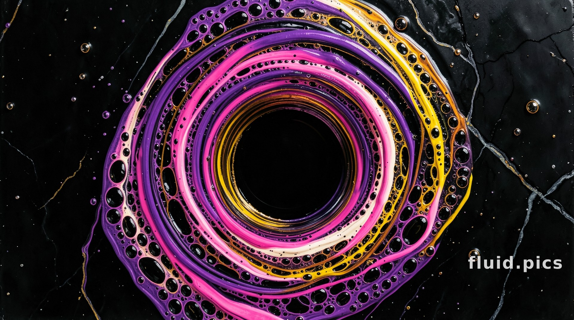 Swinging Pendulum — Fluid Art