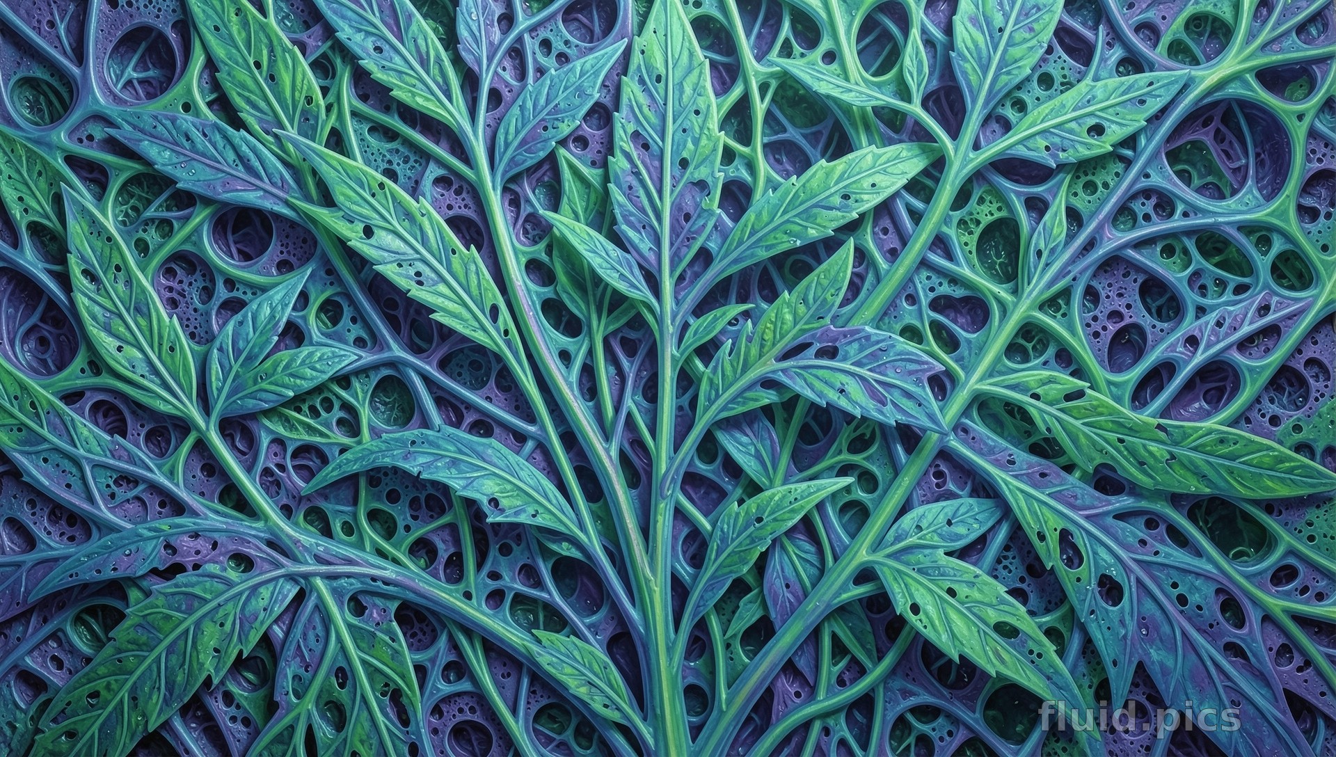 Wavering Grove — Psychedelic Abstract