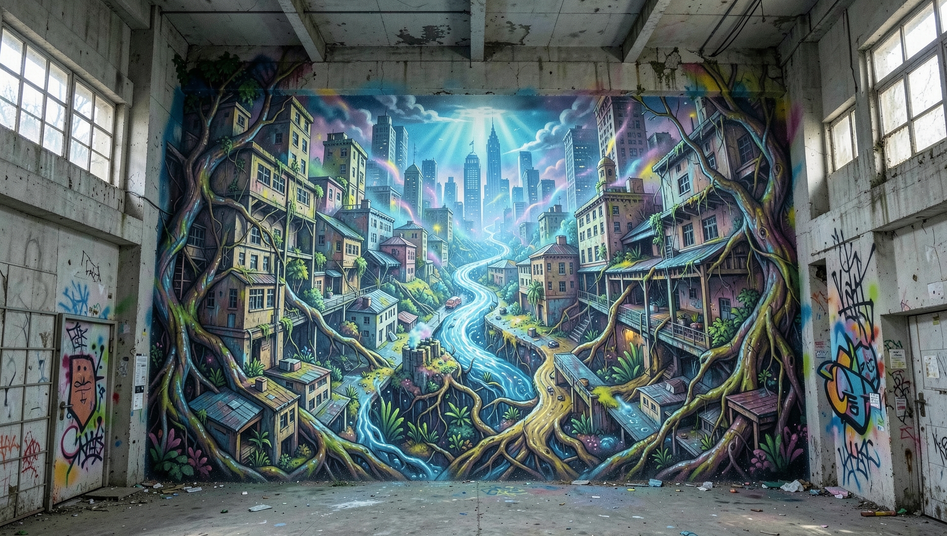 Корни города — Стрит-арт